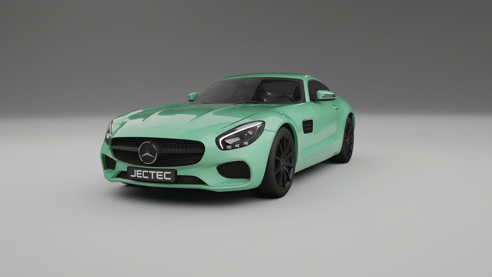 Mercedes AMG GT C190 Coupe Film de Protecție pentru Vopsea TPU | DUSTY PPF cu Schimbare de Culoare – Kit Complet Predecupat