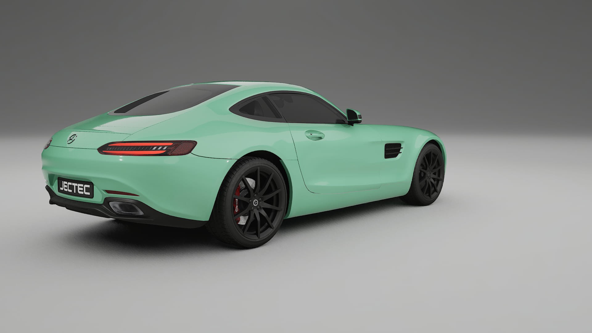 Mercedes AMG GT C190 Coupe Film de Protecție pentru Vopsea TPU | DUSTY PPF cu Schimbare de Culoare – Kit Complet Predecupat