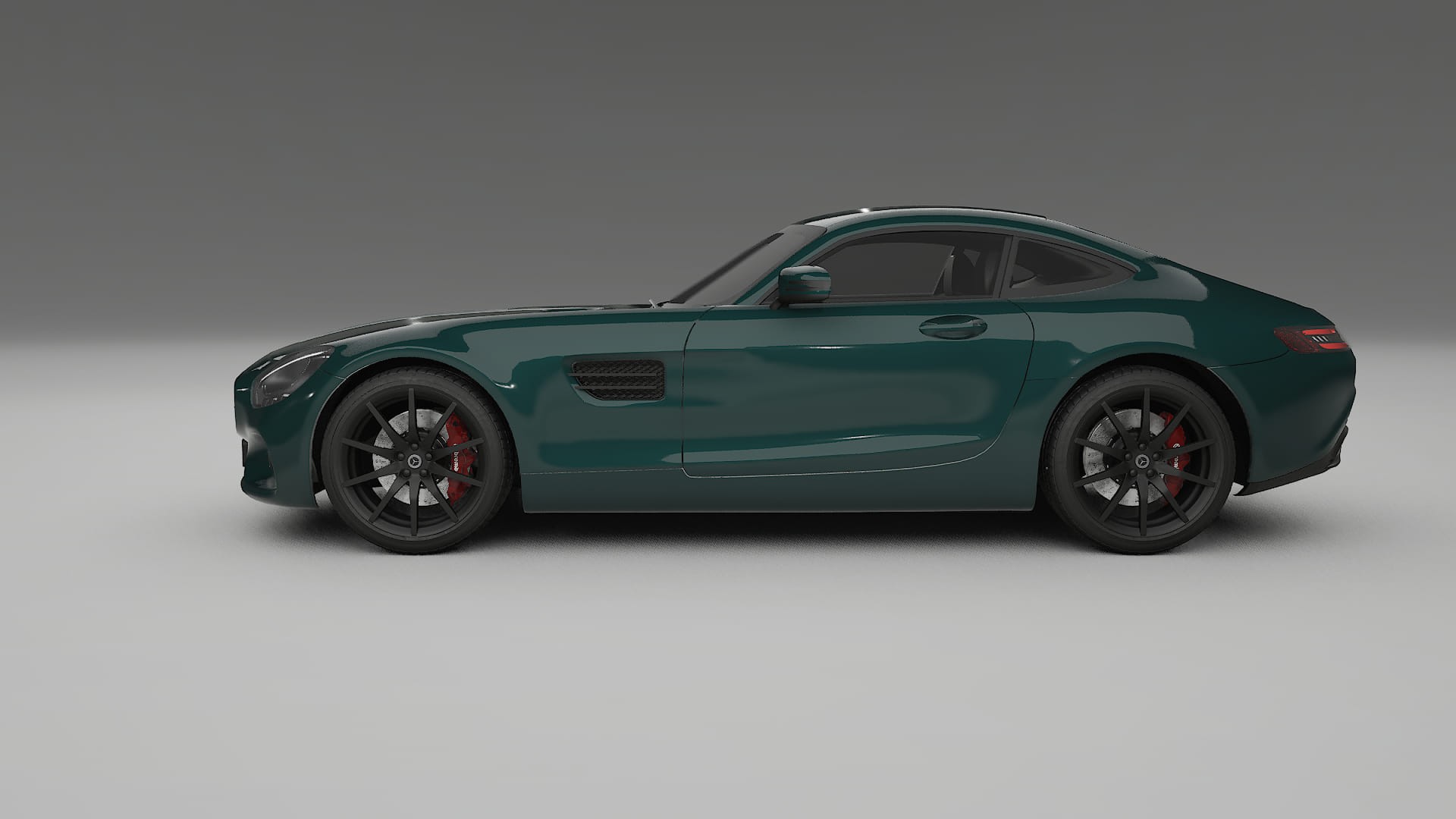 Mercedes AMG GT C190 Coupe Film de Protecție pentru Vopsea TPU | INFERNO PPF cu Schimbare de Culoare – Kit Complet Predecupat
