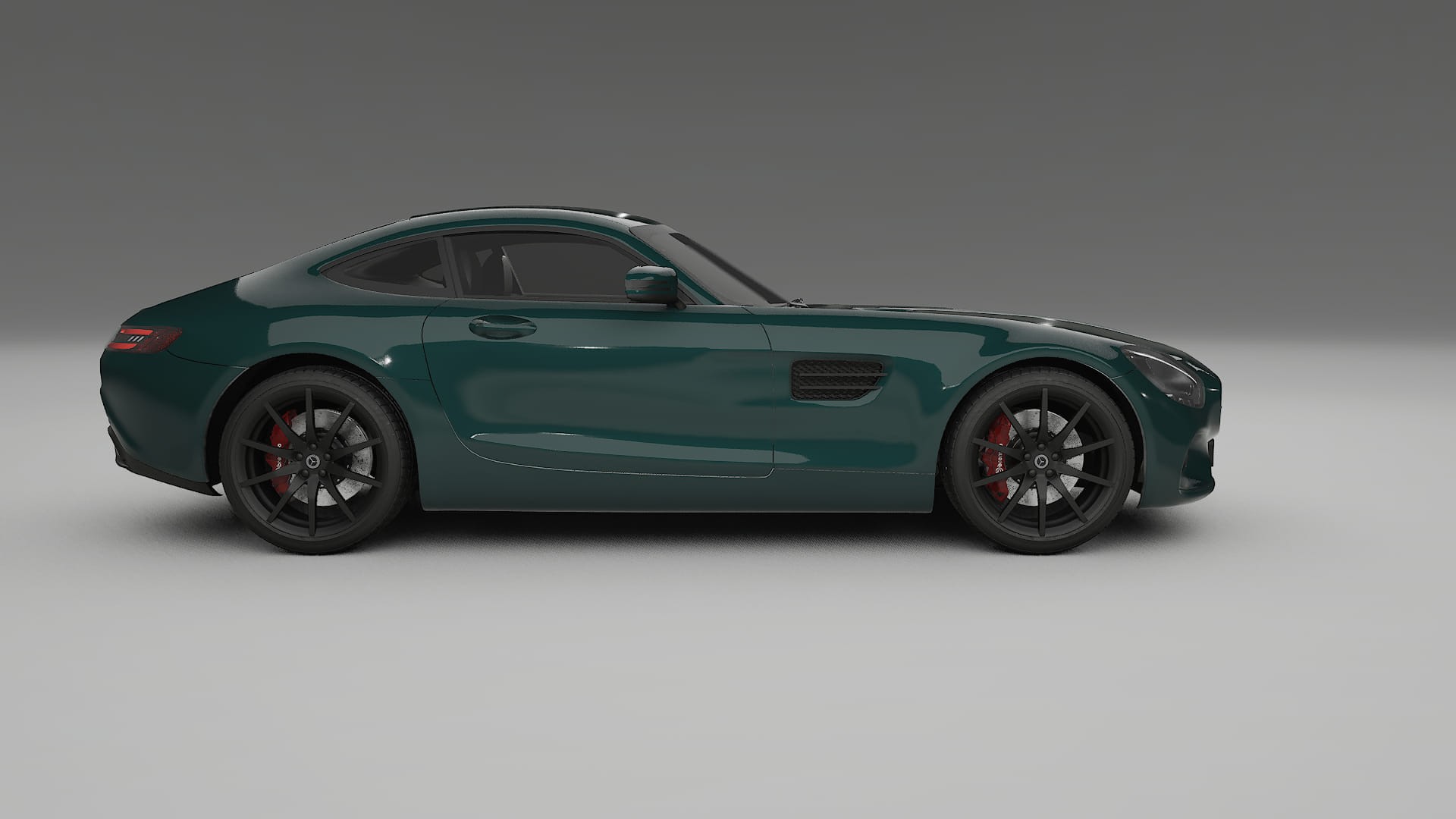 Mercedes AMG GT C190 Coupe Film de Protecție pentru Vopsea TPU | INFERNO PPF cu Schimbare de Culoare – Kit Complet Predecupat