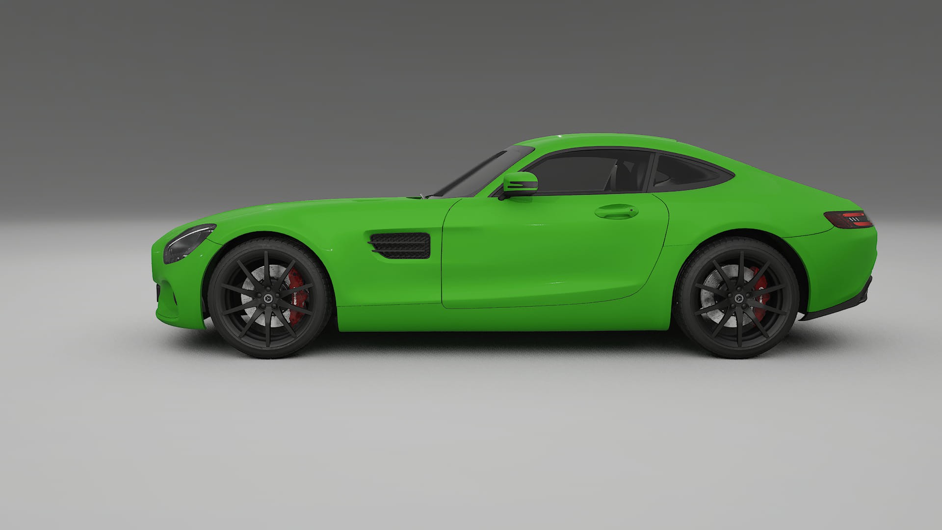 Mercedes AMG GT C190 Coupe Film de Protecție pentru Vopsea TPU | VENOM PPF cu Schimbare de Culoare – Kit Complet Predecupat