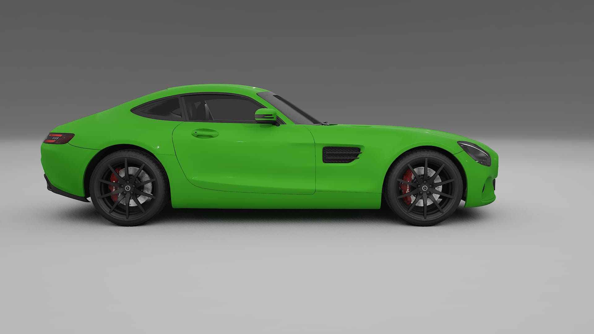 Mercedes AMG GT C190 Coupe Film de Protecție pentru Vopsea TPU | VENOM PPF cu Schimbare de Culoare – Kit Complet Predecupat