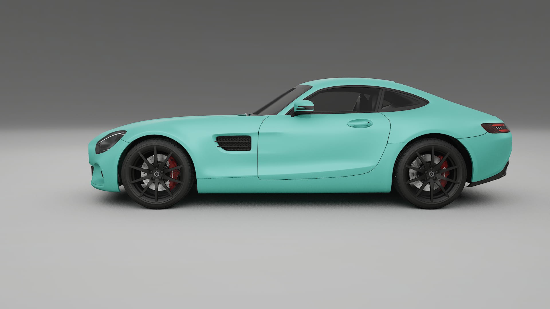 Mercedes AMG GT C190 Coupe Film de Protecție pentru Vopsea TPU | FROST PPF cu Schimbare de Culoare – Kit Complet Predecupat