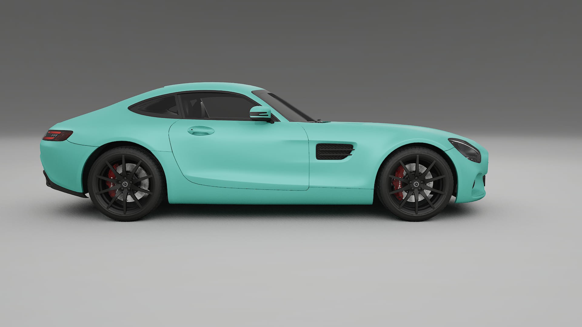 Mercedes AMG GT C190 Coupe Film de Protecție pentru Vopsea TPU | FROST PPF cu Schimbare de Culoare – Kit Complet Predecupat