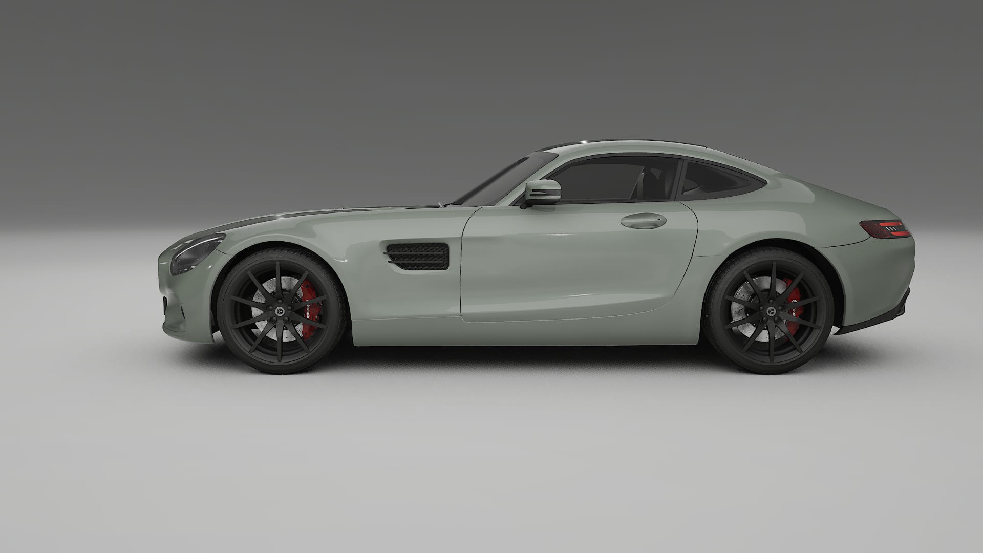 Mercedes AMG GT C190 Coupe Film de Protecție pentru Vopsea TPU | SLATE PPF cu Schimbare de Culoare – Kit Complet Predecupat
