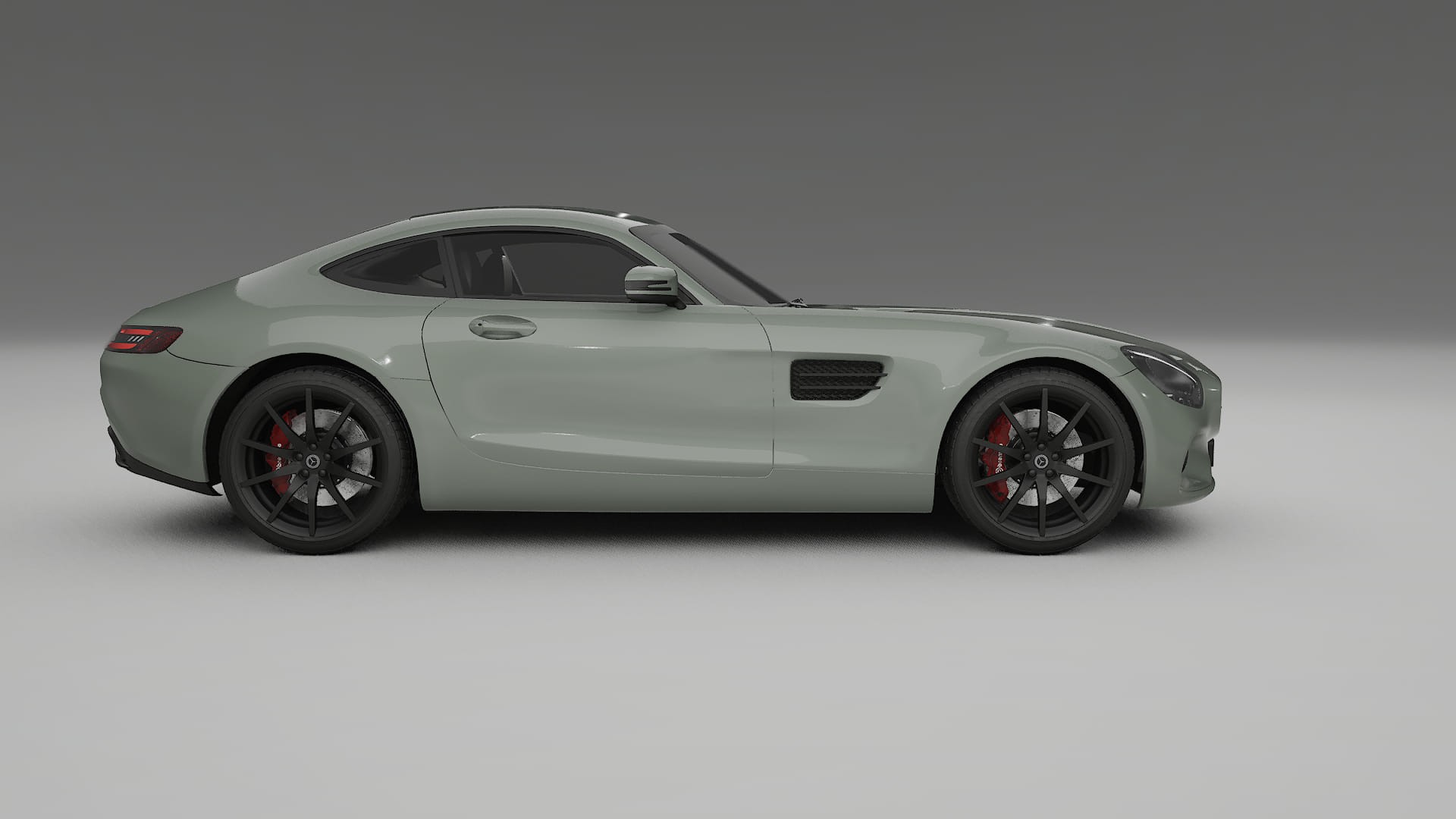 Mercedes AMG GT C190 Coupe Film de Protecție pentru Vopsea TPU | SLATE PPF cu Schimbare de Culoare – Kit Complet Predecupat