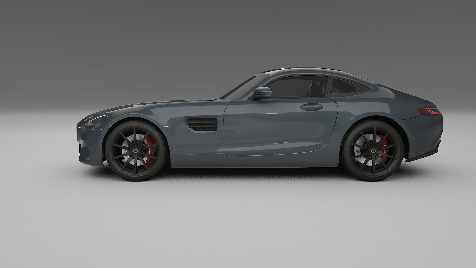 Mercedes AMG GT C190 Coupe Film de Protecție pentru Vopsea TPU | GRANITE PPF cu Schimbare de Culoare – Kit Complet Predecupat
