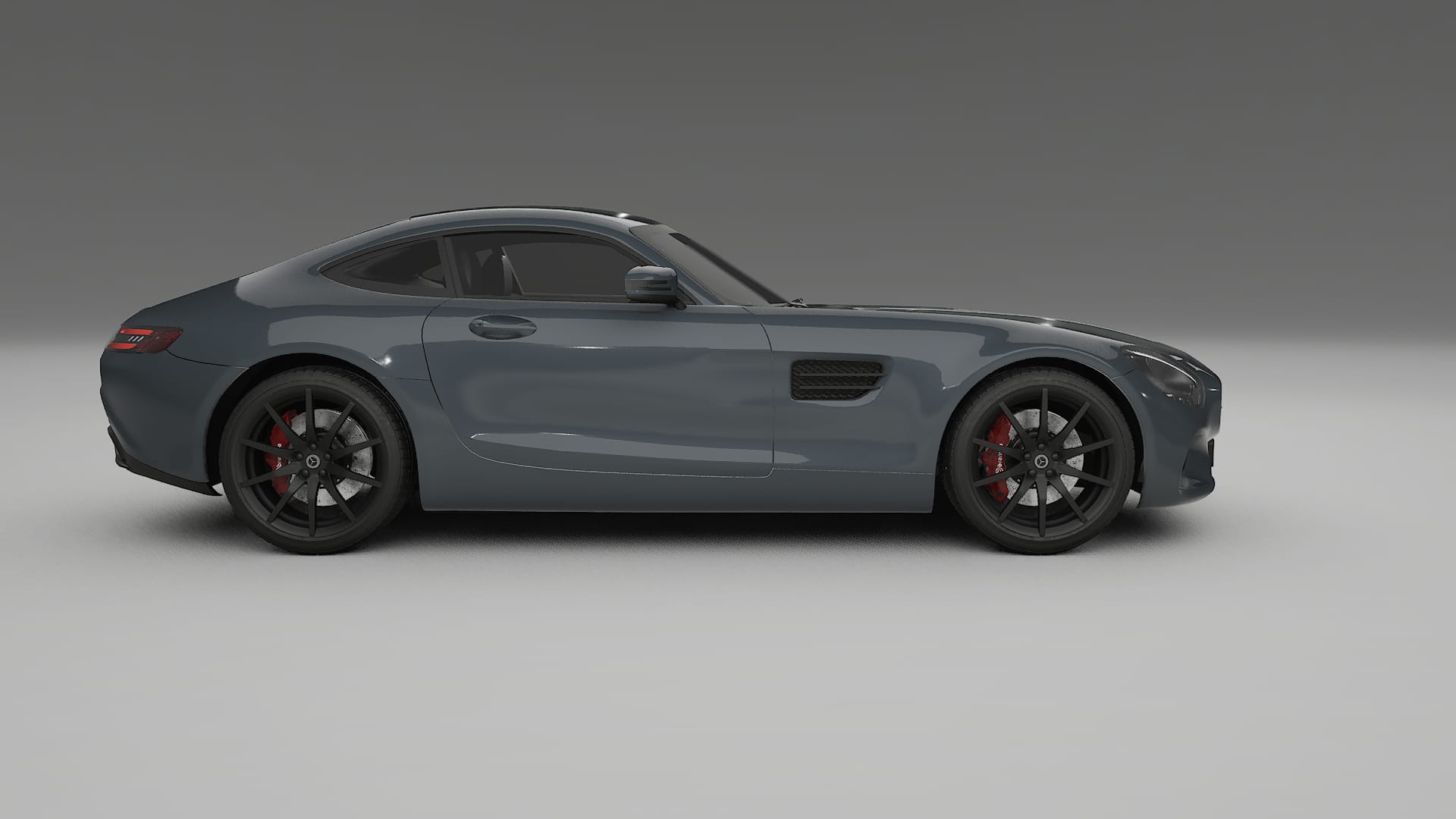 Mercedes AMG GT C190 Coupe Film de Protecție pentru Vopsea TPU | GRANITE PPF cu Schimbare de Culoare – Kit Complet Predecupat