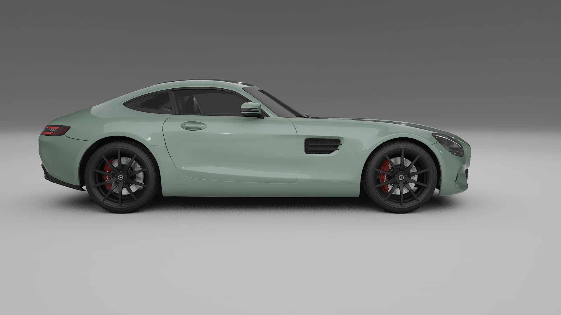 Mercedes AMG GT C190 Coupe Film de Protecție pentru Vopsea TPU | CINDER PPF cu Schimbare de Culoare – Kit Complet Predecupat