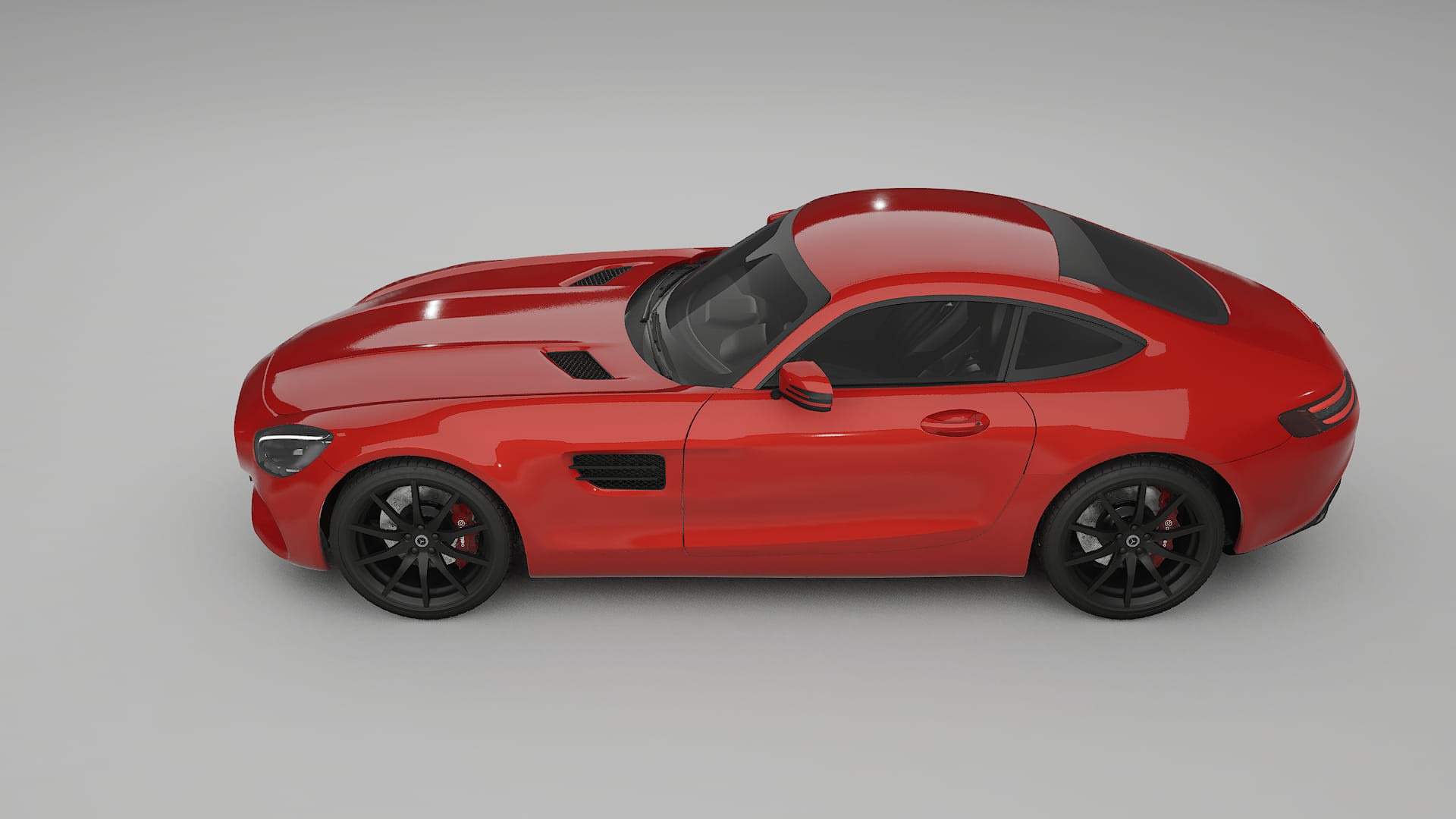 Mercedes AMG GT C190 Coupe Film de Protecție pentru Vopsea TPU | BLAZE PPF cu Schimbare de Culoare – Kit Complet Predecupat