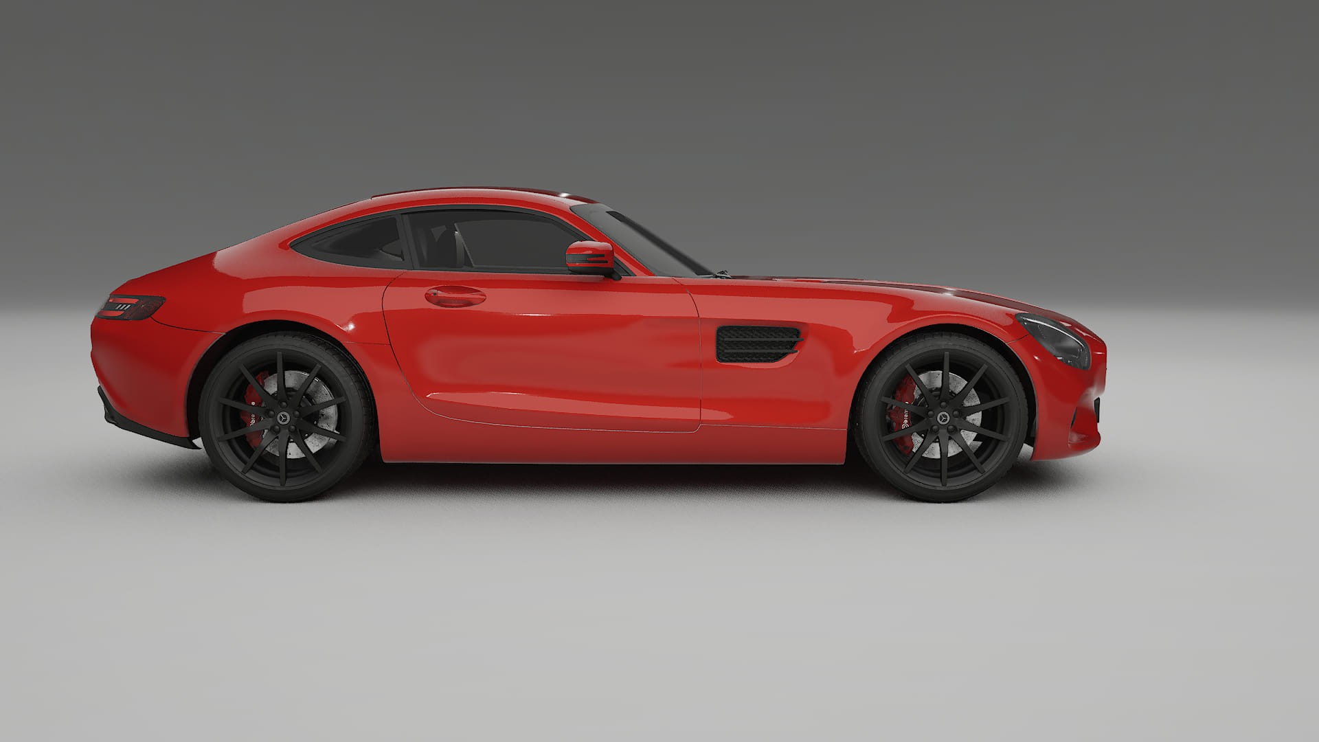 Mercedes AMG GT C190 Coupe Film de Protecție pentru Vopsea TPU | BLAZE PPF cu Schimbare de Culoare – Kit Complet Predecupat