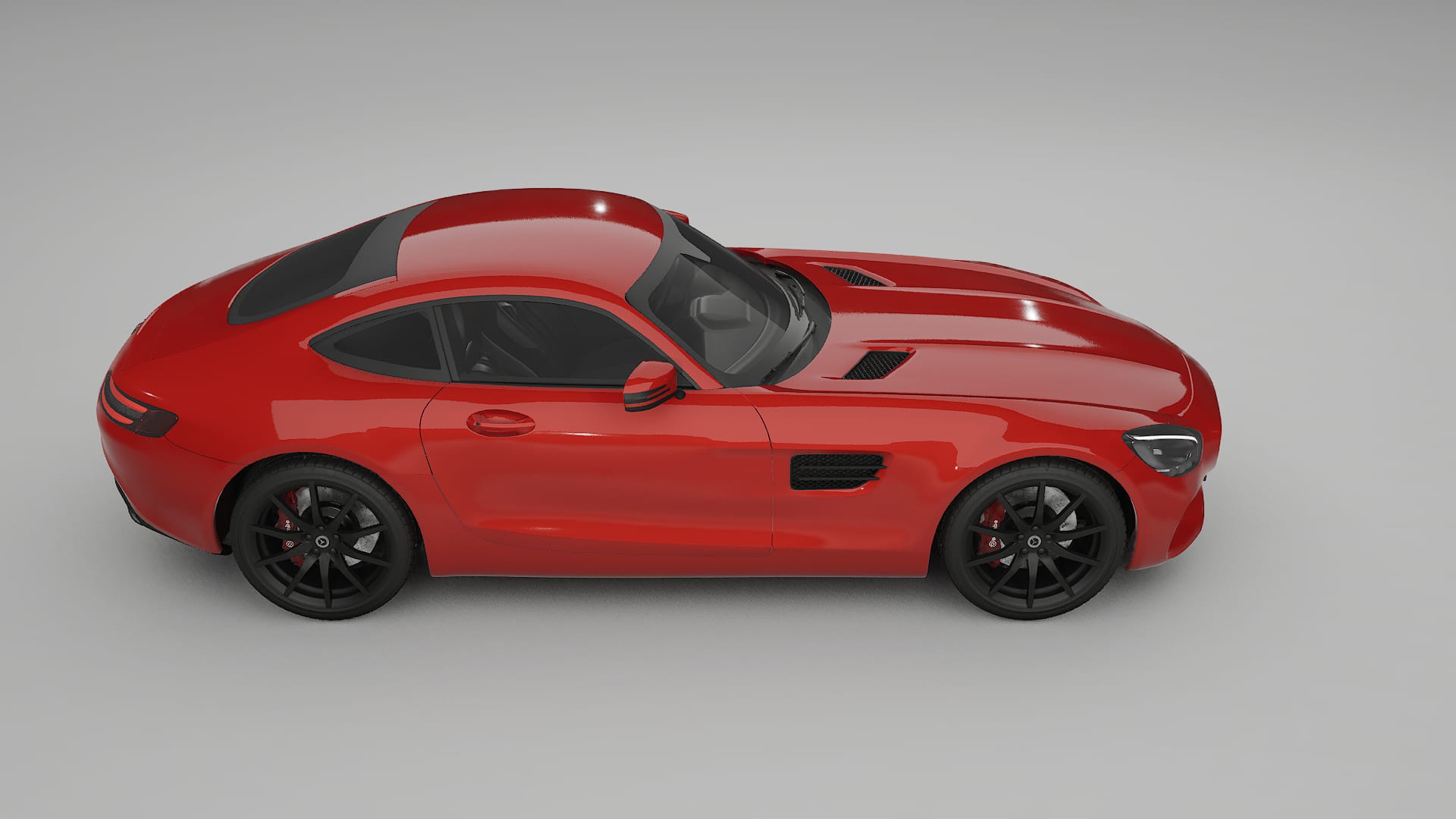 Mercedes AMG GT C190 Coupe Film de Protecție pentru Vopsea TPU | BLAZE PPF cu Schimbare de Culoare – Kit Complet Predecupat