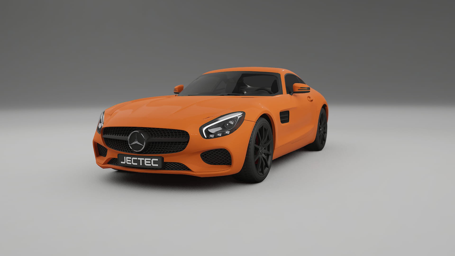 Mercedes AMG GT C190 Coupe Film de Protecție pentru Vopsea TPU | ROCKET PPF cu Schimbare de Culoare – Kit Complet Predecupat