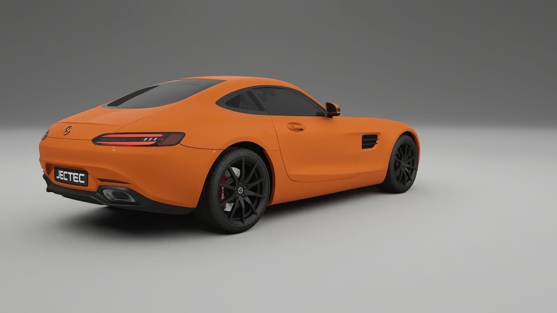 Mercedes AMG GT C190 Coupe Film de Protecție pentru Vopsea TPU | ROCKET PPF cu Schimbare de Culoare – Kit Complet Predecupat