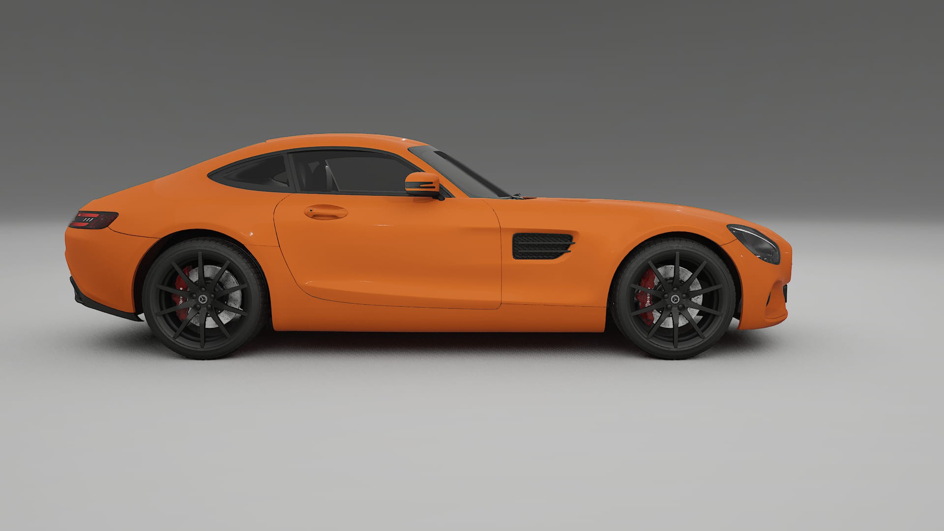 Mercedes AMG GT C190 Coupe Film de Protecție pentru Vopsea TPU | ROCKET PPF cu Schimbare de Culoare – Kit Complet Predecupat