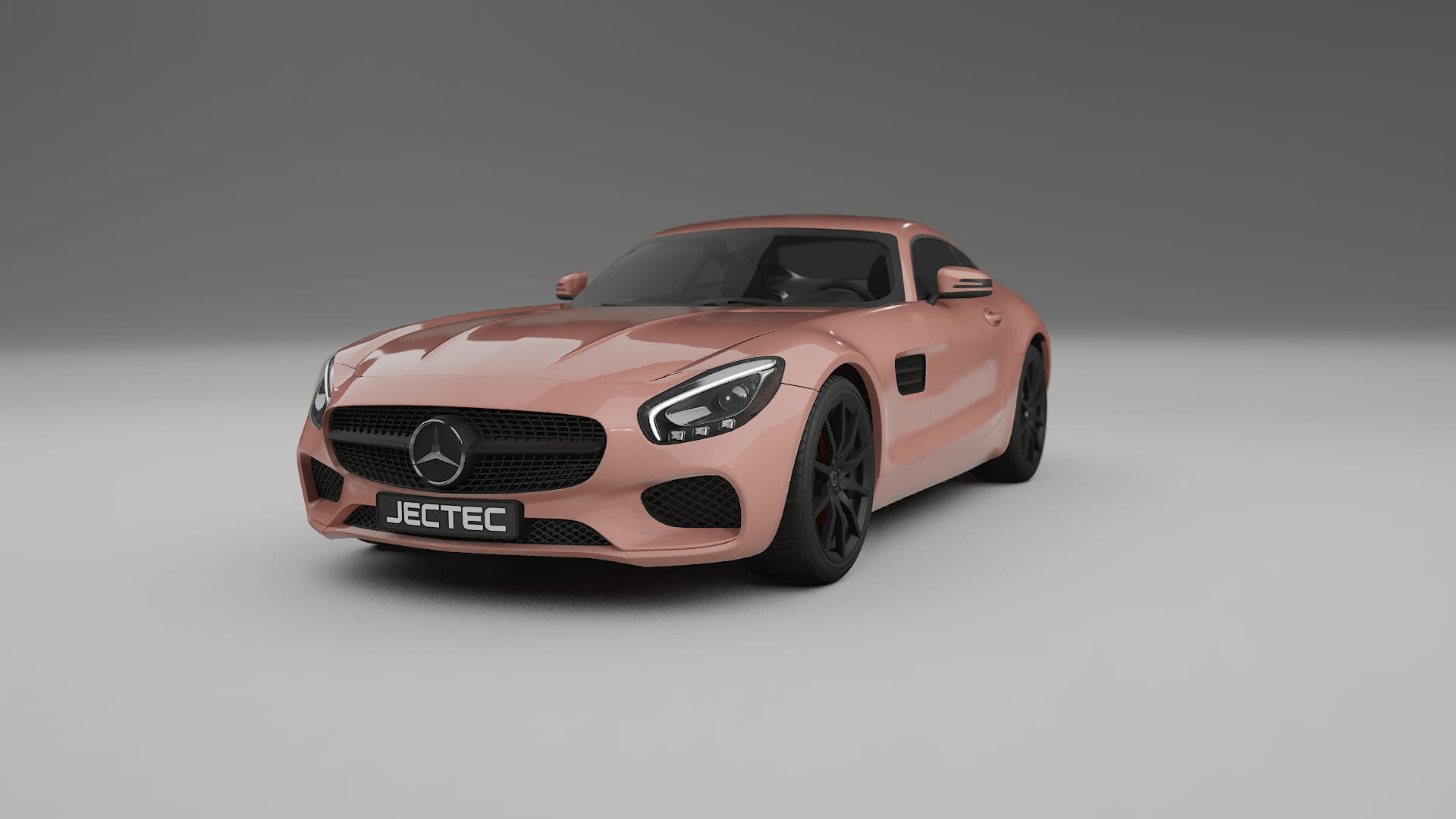 Mercedes AMG GT C190 Coupe Film de Protecție pentru Vopsea TPU | BLUSH PPF cu Schimbare de Culoare – Kit Complet Predecupat