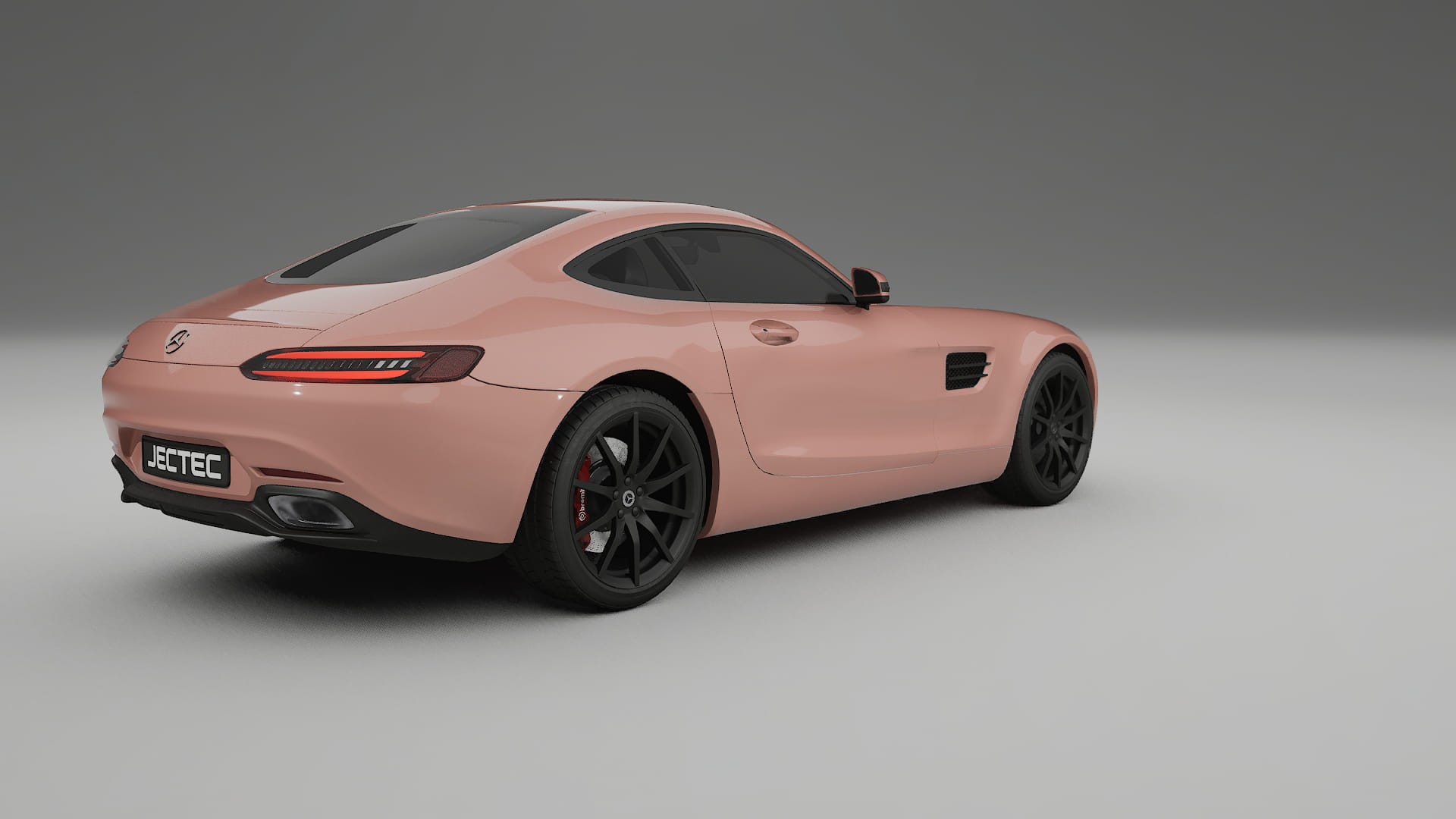 Mercedes AMG GT C190 Coupe Film de Protecție pentru Vopsea TPU | BLUSH PPF cu Schimbare de Culoare – Kit Complet Predecupat