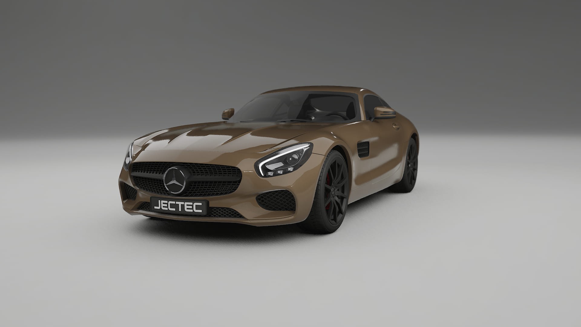 Mercedes AMG GT C190 Coupe Film de Protecție pentru Vopsea TPU | SAHARA PPF cu Schimbare de Culoare – Kit Complet Predecupat
