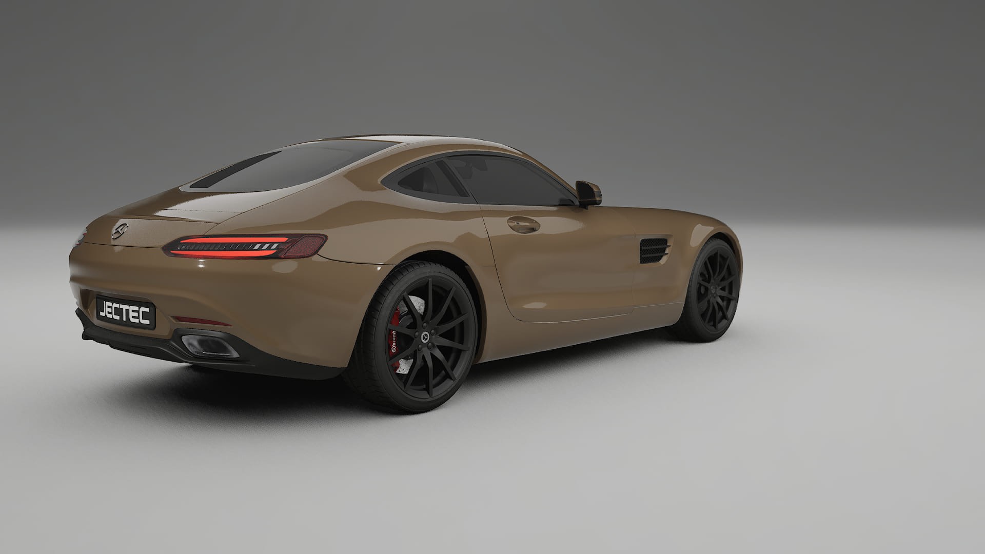 Mercedes AMG GT C190 Coupe Film de Protecție pentru Vopsea TPU | SAHARA PPF cu Schimbare de Culoare – Kit Complet Predecupat