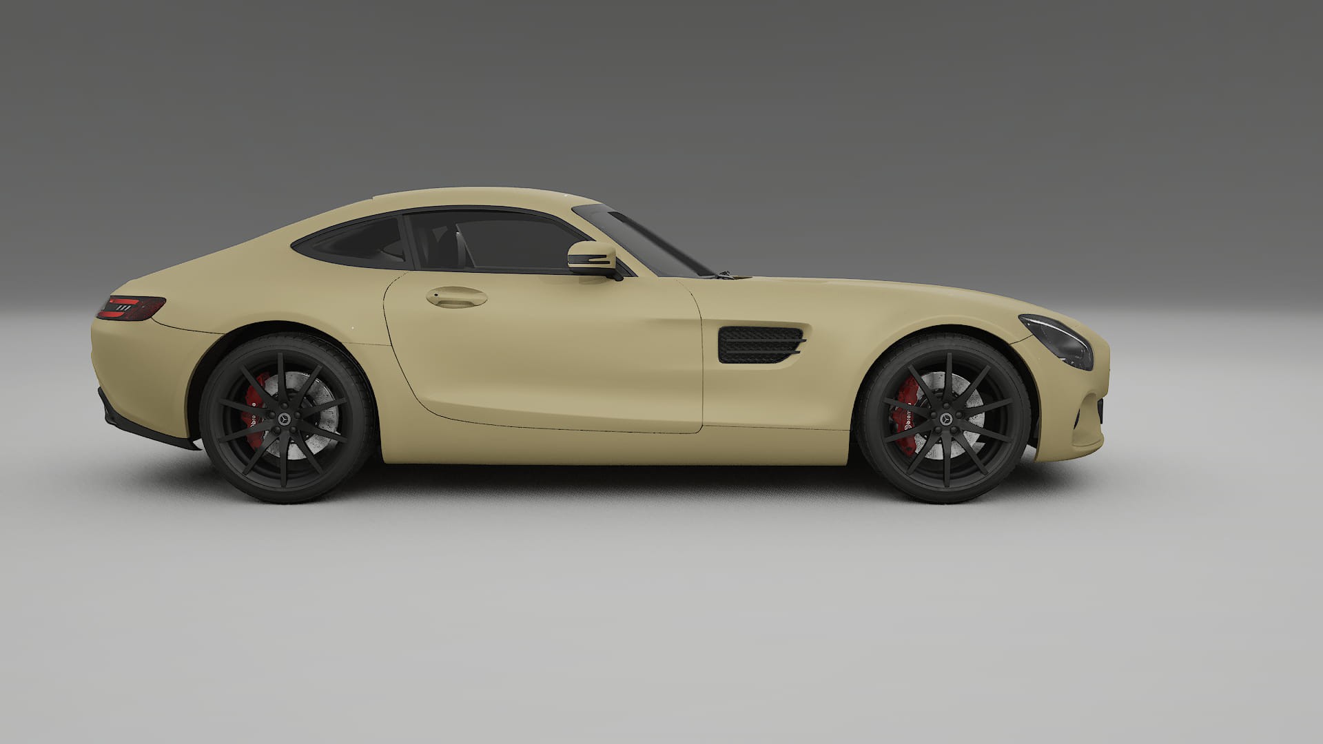 Mercedes AMG GT C190 Coupe Film de Protecție pentru Vopsea TPU | SAND PPF cu Schimbare de Culoare – Kit Complet Predecupat