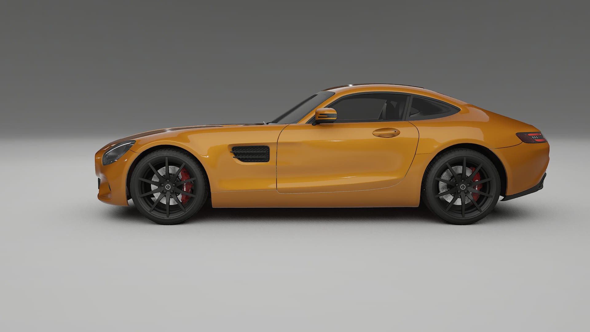 Mercedes AMG GT C190 Coupe Film de Protecție pentru Vopsea TPU | DAISY PPF cu Schimbare de Culoare – Kit Complet Predecupat