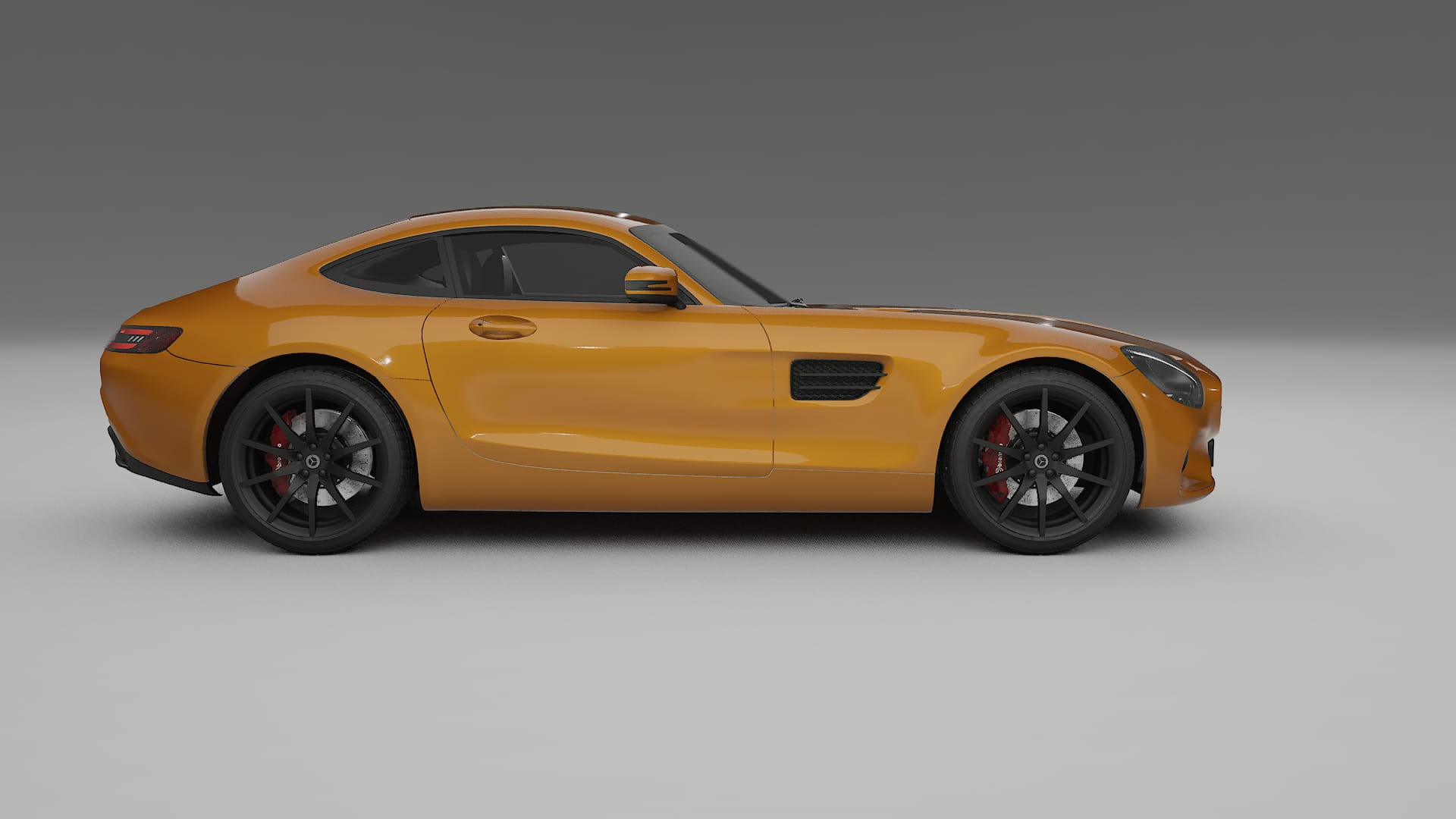 Mercedes AMG GT C190 Coupe Film de Protecție pentru Vopsea TPU | DAISY PPF cu Schimbare de Culoare – Kit Complet Predecupat