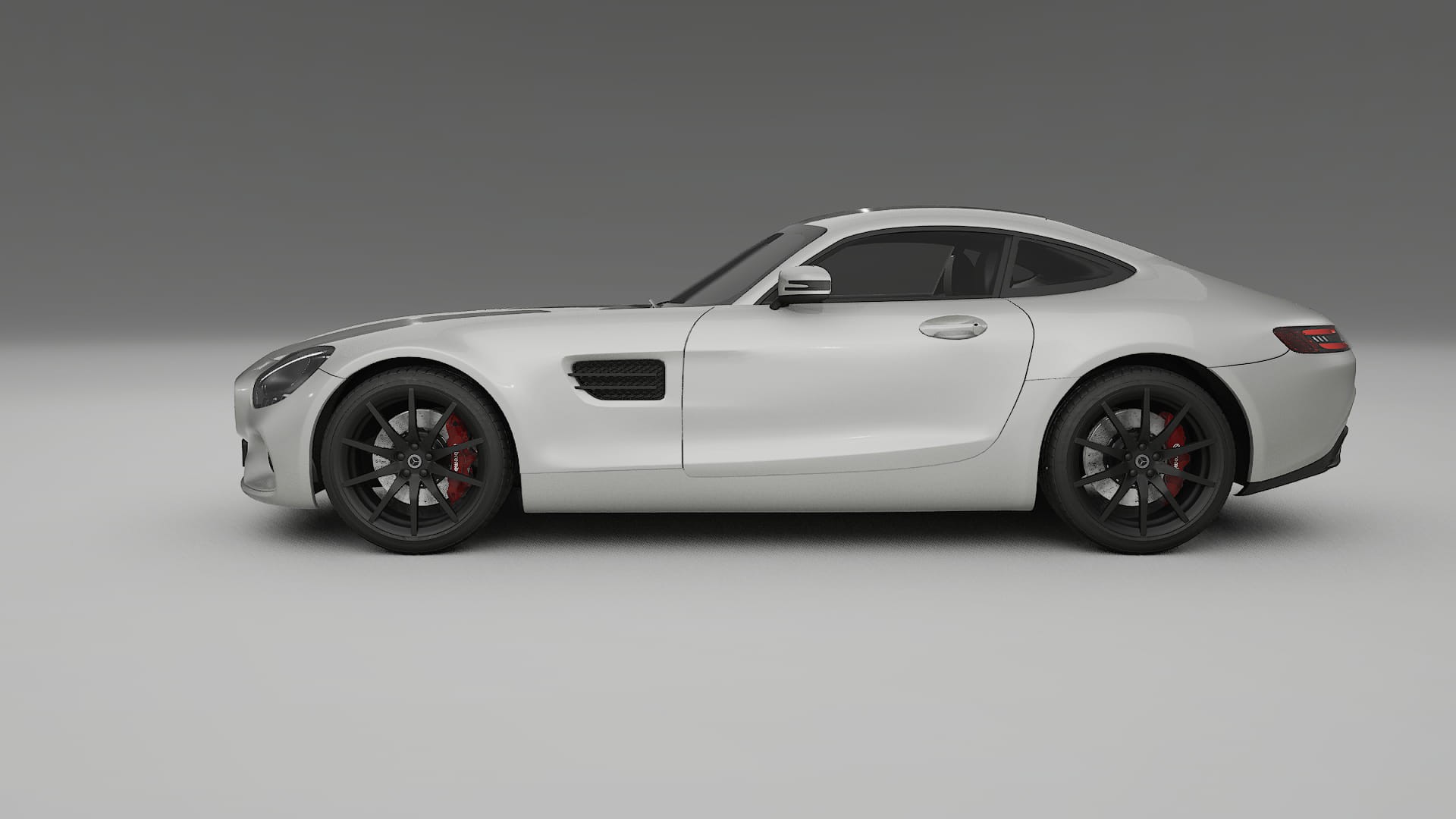 Mercedes AMG GT C190 Coupe Film de Protecție pentru Vopsea TPU | PEARL PPF cu Schimbare de Culoare – Kit Complet Predecupat