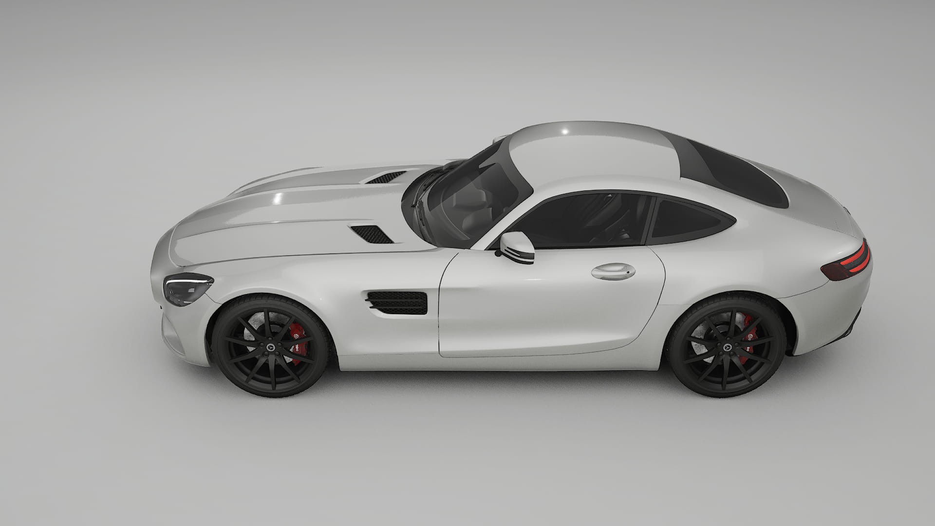 Mercedes AMG GT C190 Coupe Film de Protecție pentru Vopsea TPU | PEARL PPF cu Schimbare de Culoare – Kit Complet Predecupat