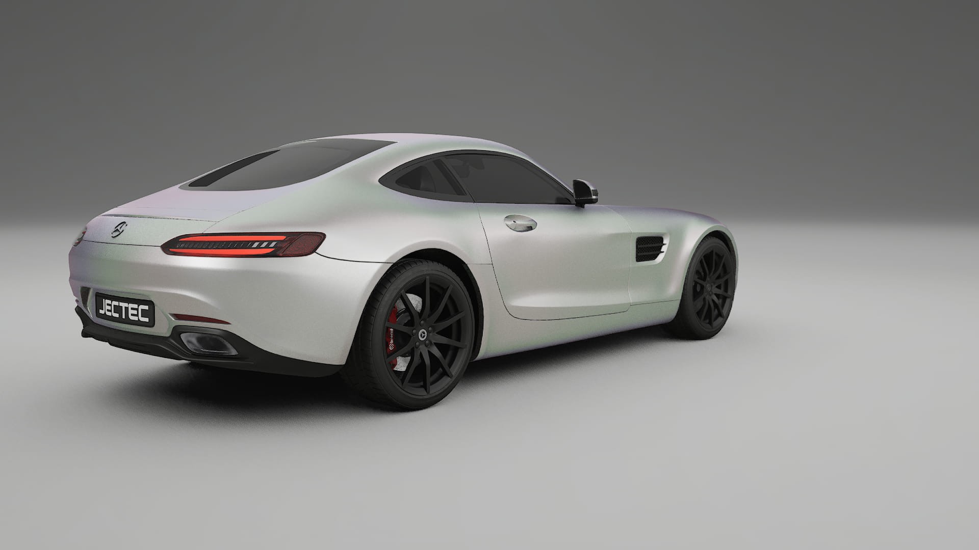 Mercedes AMG GT C190 Coupe Film de Protecție pentru Vopsea TPU | NEBULA PPF cu Schimbare de Culoare – Kit Complet Predecupat