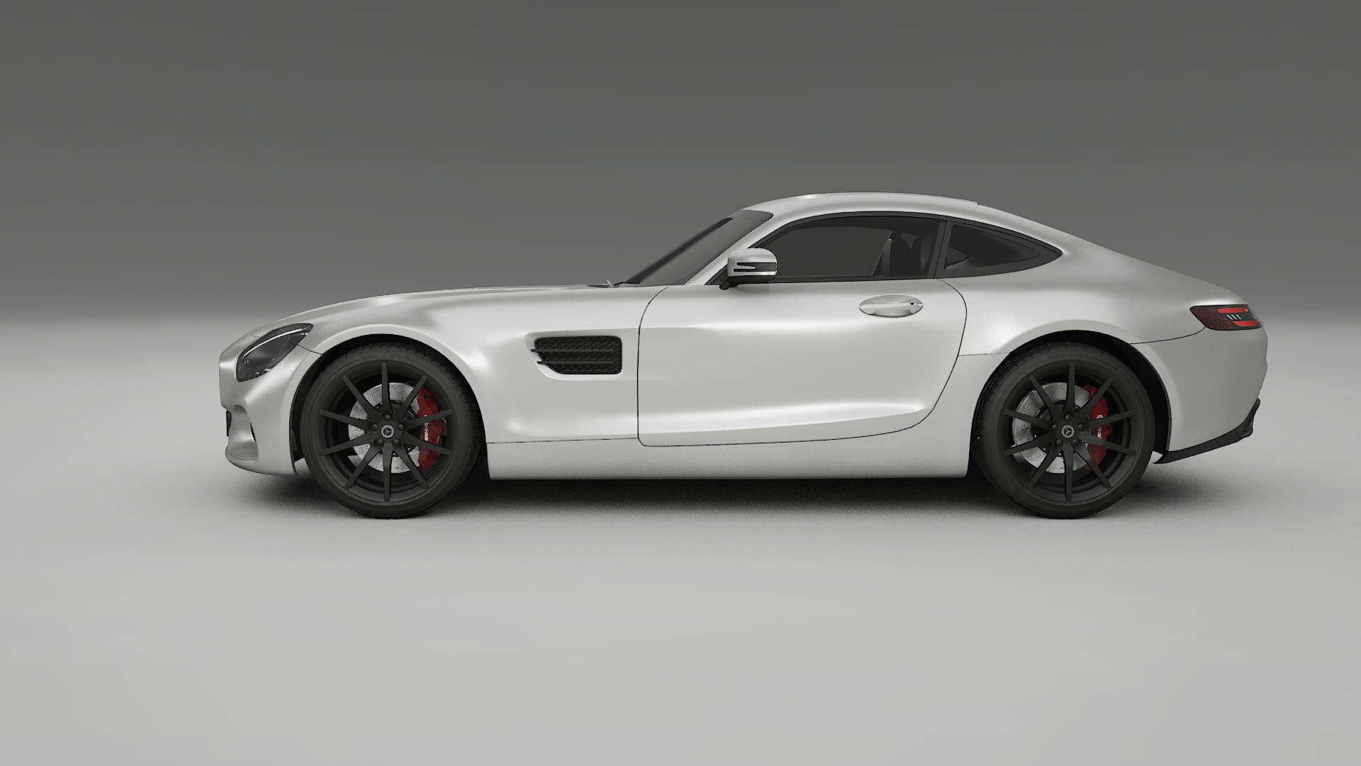 Mercedes AMG GT C190 Coupe Film de Protecție pentru Vopsea TPU | OPAL PPF cu Schimbare de Culoare – Kit Complet Predecupat