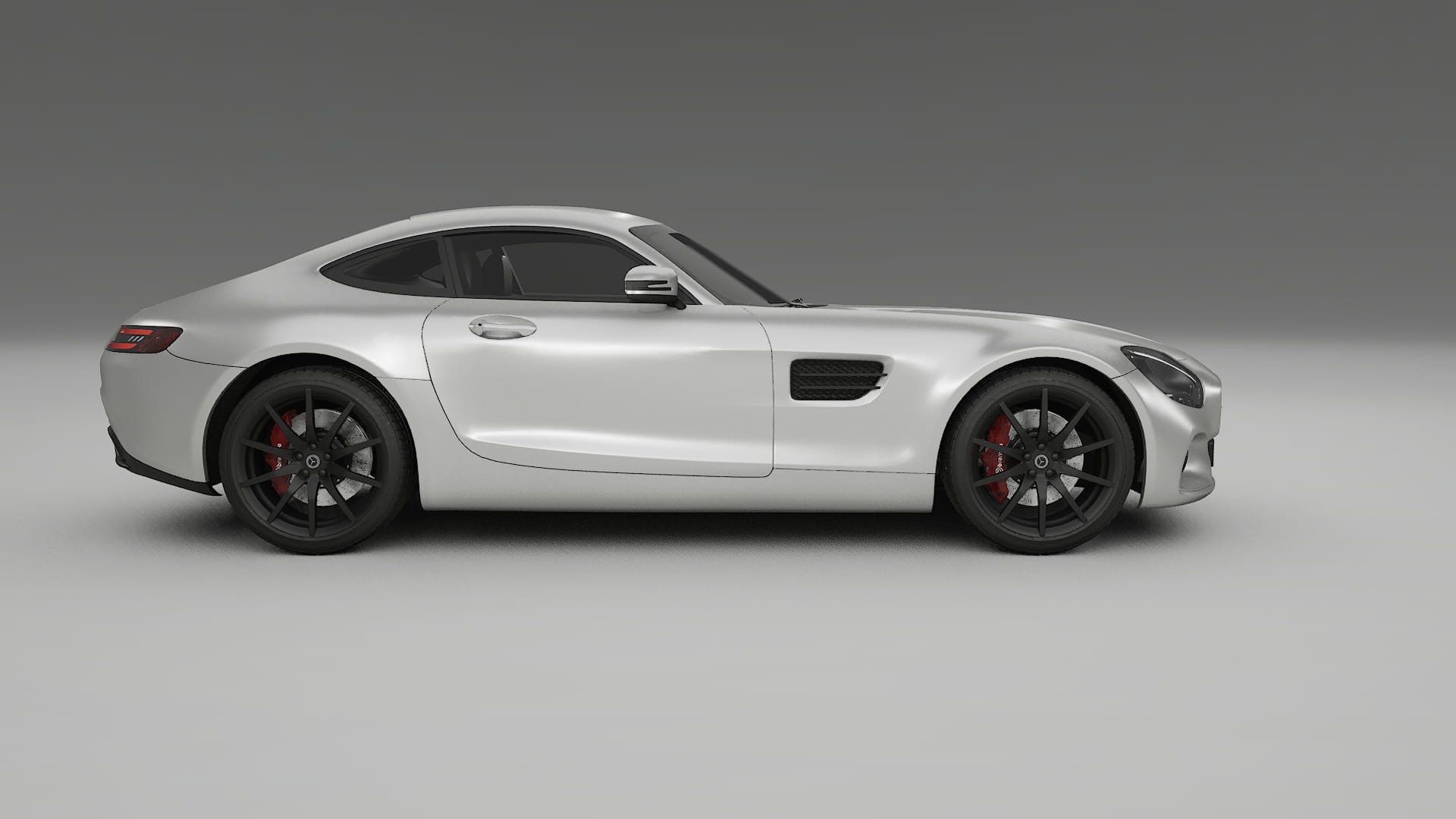 Mercedes AMG GT C190 Coupe Film de Protecție pentru Vopsea TPU | OPAL PPF cu Schimbare de Culoare – Kit Complet Predecupat