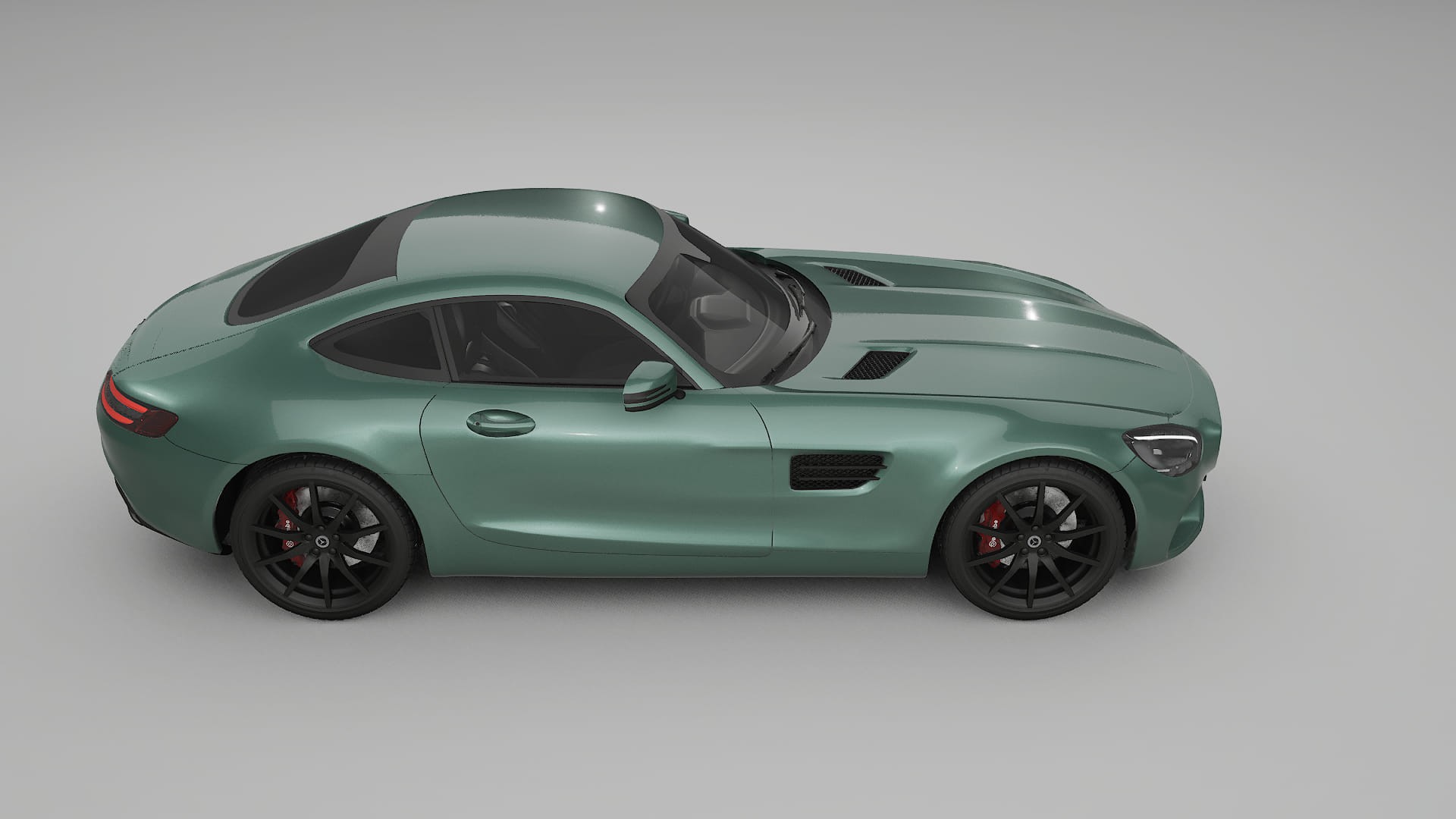 Mercedes AMG GT C190 Coupe Film de Protecție pentru Vopsea TPU | EVERGREEN PPF cu Schimbare de Culoare – Kit Complet Predecup