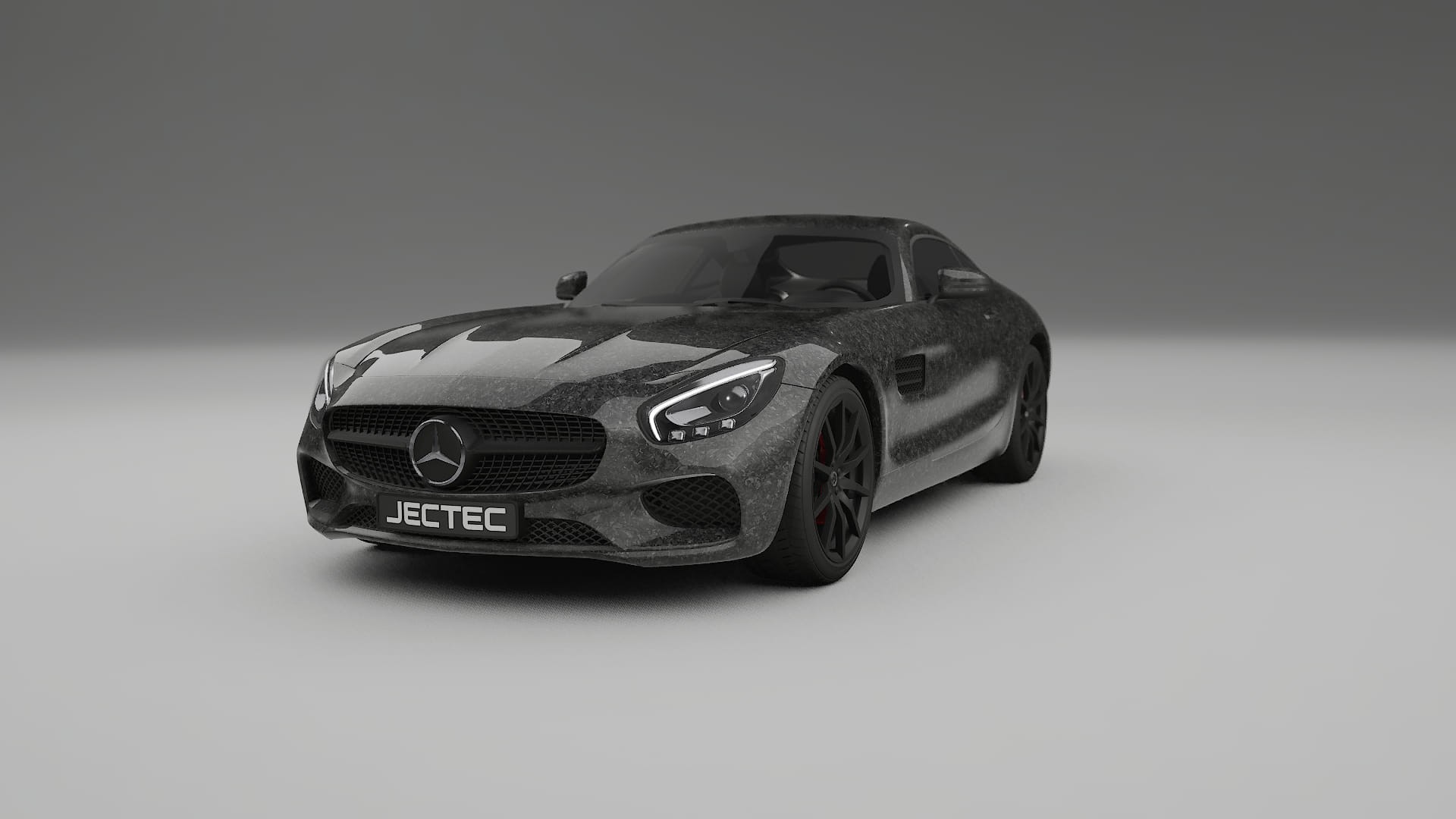 Mercedes AMG GT C190 Coupe Film de Protecție pentru Vopsea TPU | FORGED S PPF cu Schimbare de Culoare – Kit Complet Predecupa 2