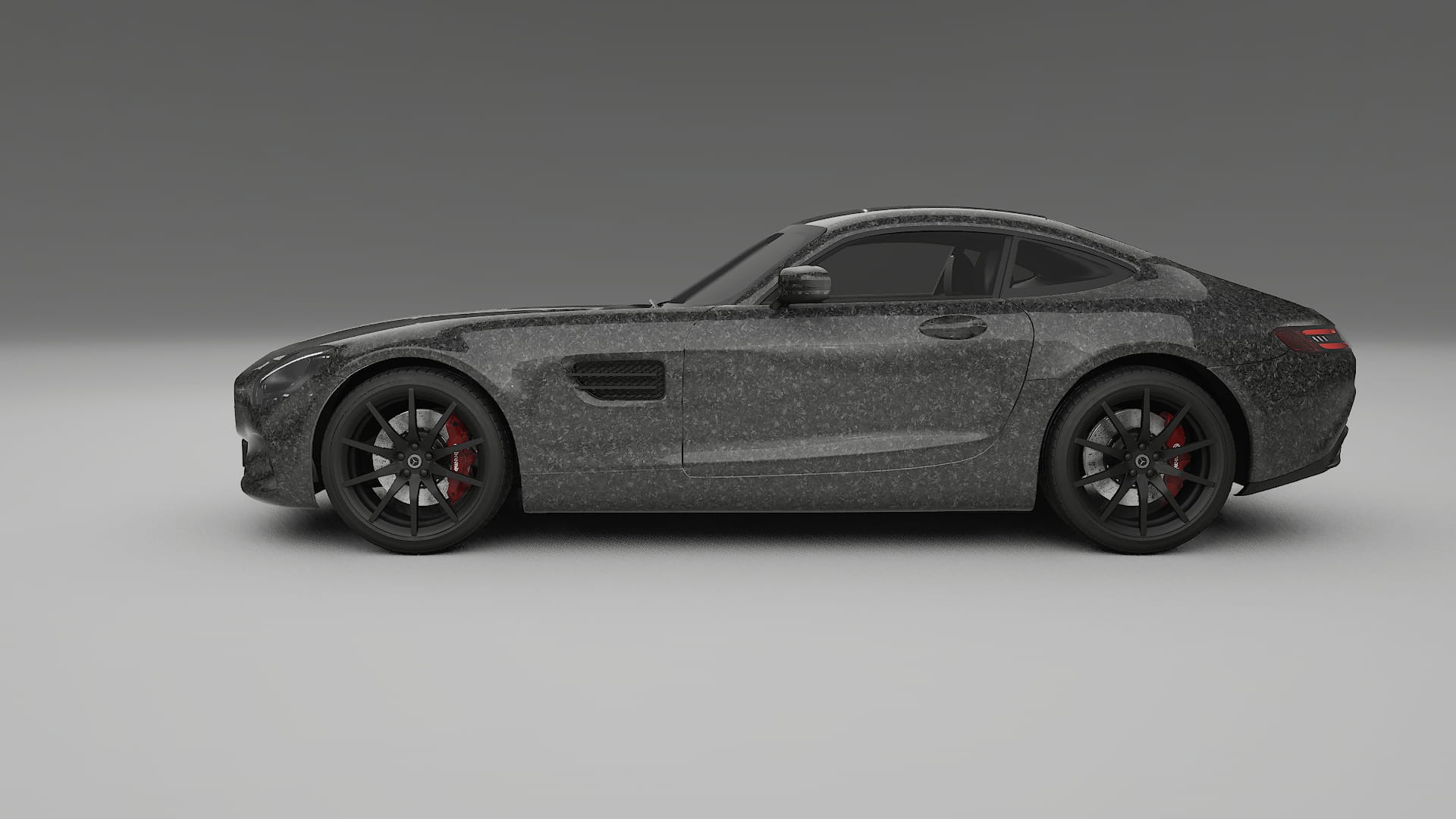 Mercedes AMG GT C190 Coupe Film de Protecție pentru Vopsea TPU | FORGED S PPF cu Schimbare de Culoare – Kit Complet Predecupa