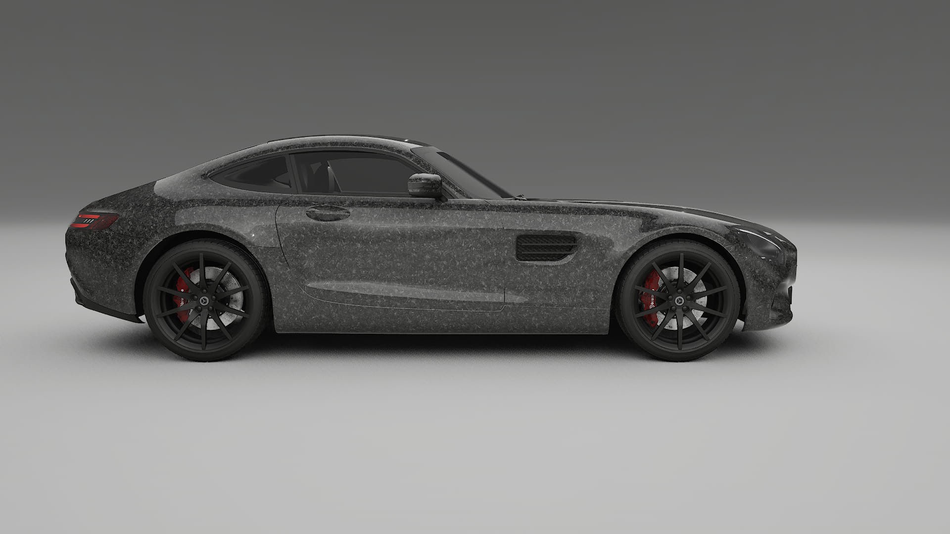 Mercedes AMG GT C190 Coupe Film de Protecție pentru Vopsea TPU | FORGED S PPF cu Schimbare de Culoare – Kit Complet Predecupa