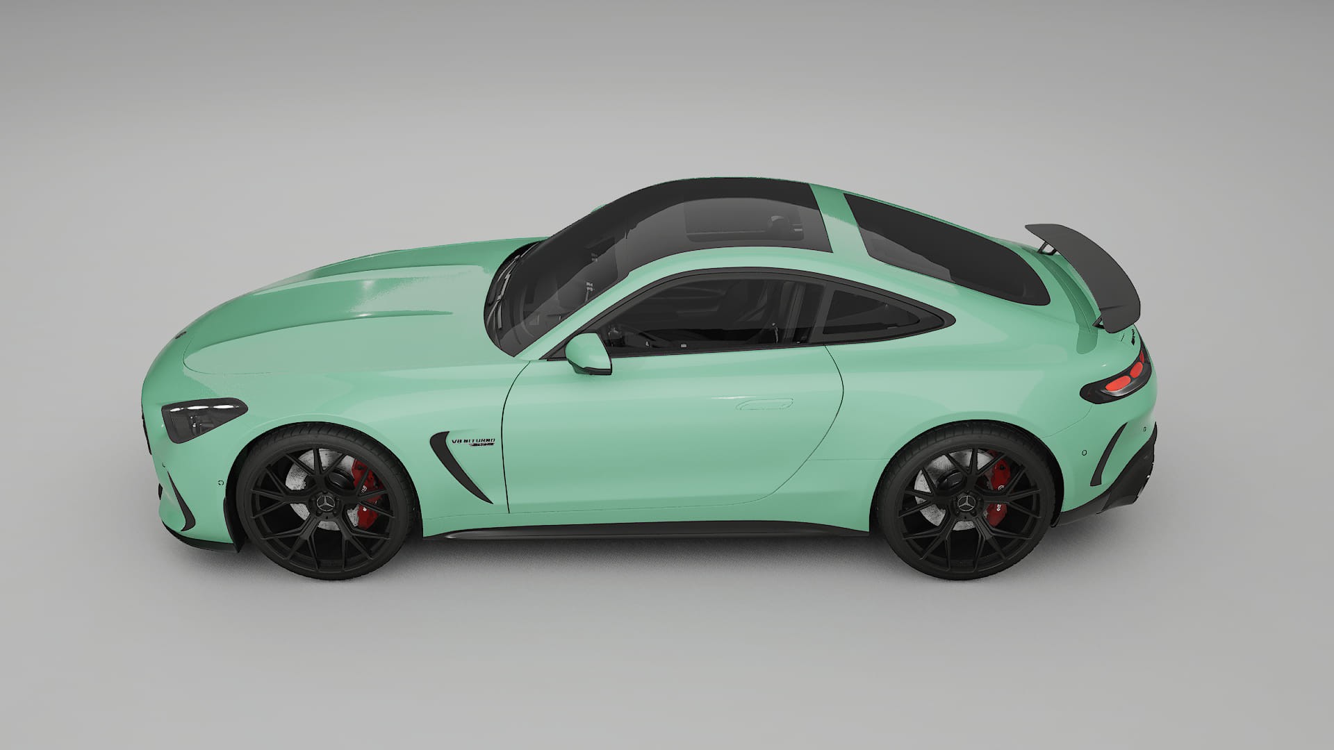 Mercedes AMG GT Coupe C192 Film de Protecție pentru Vopsea TPU | DUSTY PPF cu Schimbare de Culoare – Kit Complet Predecupat