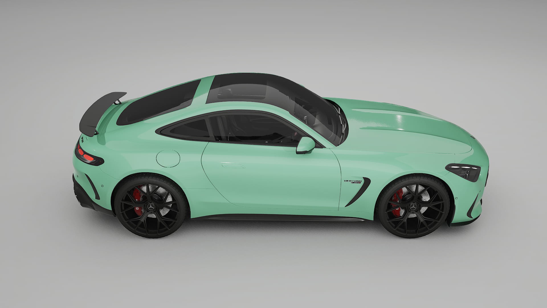 Mercedes AMG GT Coupe C192 Film de Protecție pentru Vopsea TPU | DUSTY PPF cu Schimbare de Culoare – Kit Complet Predecupat