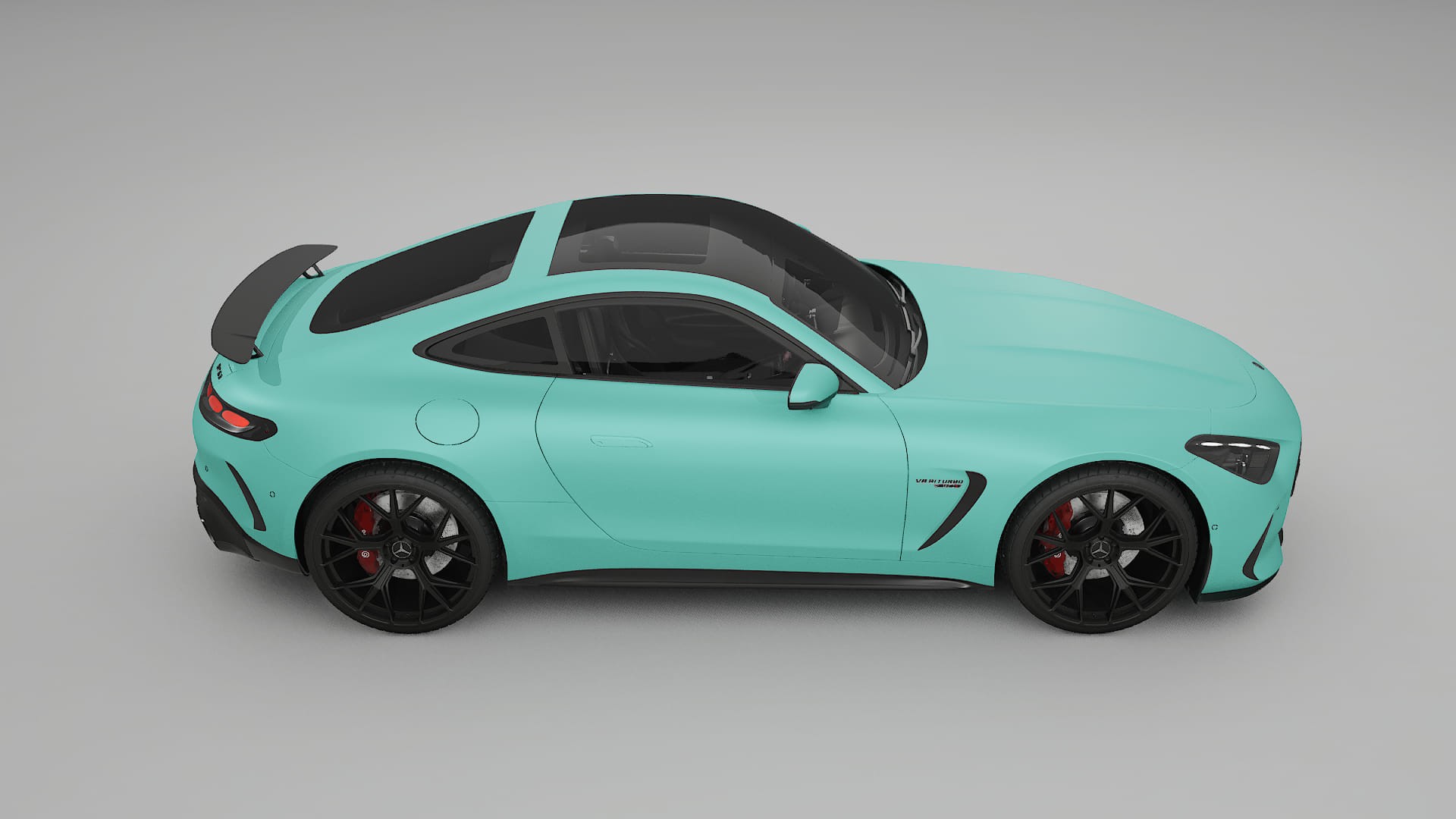 Mercedes AMG GT Coupe C192 Film de Protecție pentru Vopsea TPU | FROST PPF cu Schimbare de Culoare – Kit Complet Predecupat