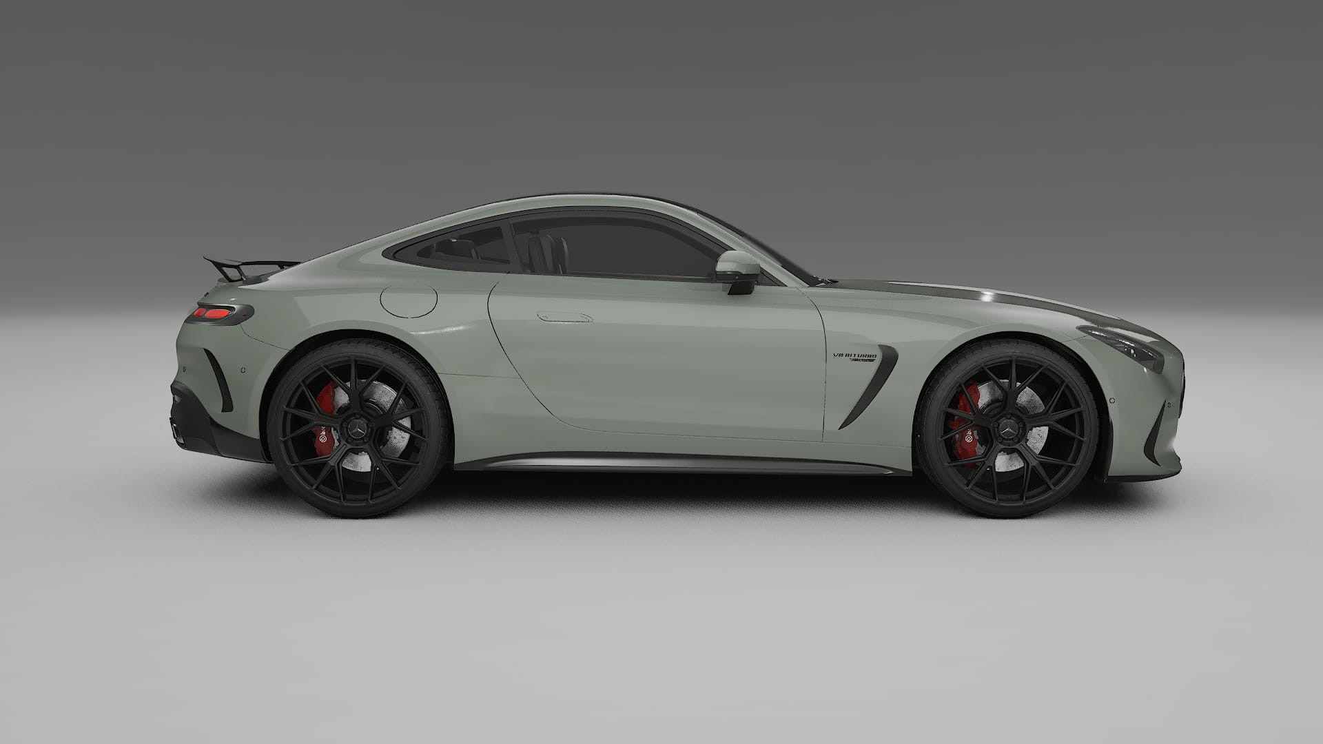 Mercedes AMG GT Coupe C192 Film de Protecție pentru Vopsea TPU | SLATE PPF cu Schimbare de Culoare – Kit Complet Predecupat