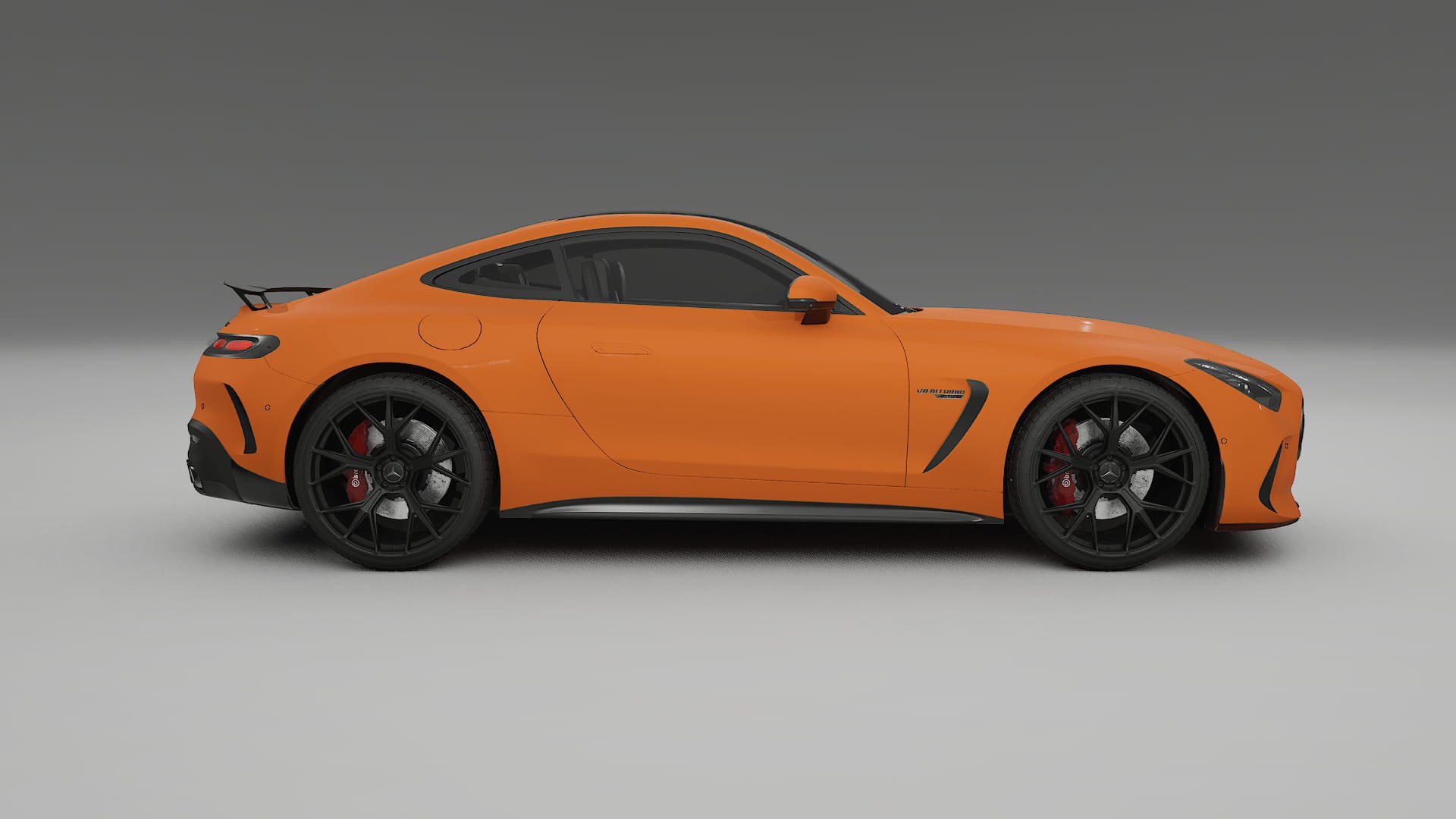 Mercedes AMG GT Coupe C192 Film de Protecție pentru Vopsea TPU | ROCKET PPF cu Schimbare de Culoare – Kit Complet Predecupat