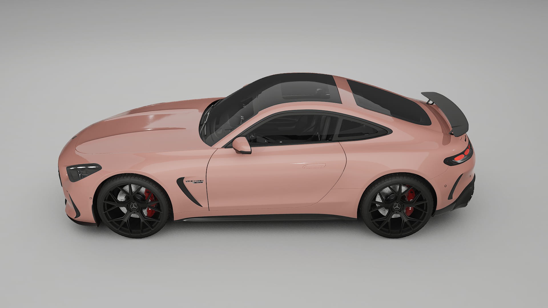 Mercedes AMG GT Coupe C192 Film de Protecție pentru Vopsea TPU | BLUSH PPF cu Schimbare de Culoare – Kit Complet Predecupat