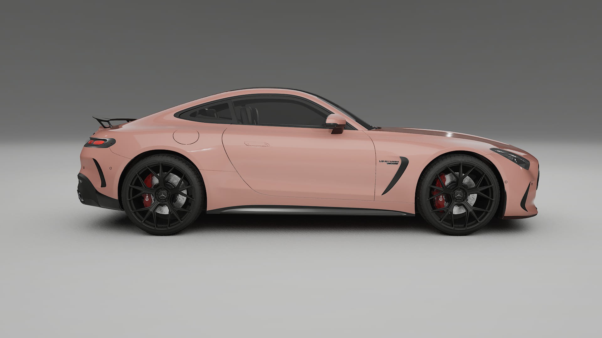 Mercedes AMG GT Coupe C192 Film de Protecție pentru Vopsea TPU | BLUSH PPF cu Schimbare de Culoare – Kit Complet Predecupat
