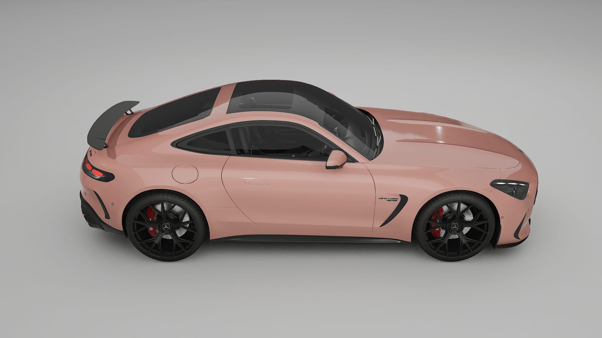 Mercedes AMG GT Coupe C192 Film de Protecție pentru Vopsea TPU | BLUSH PPF cu Schimbare de Culoare – Kit Complet Predecupat