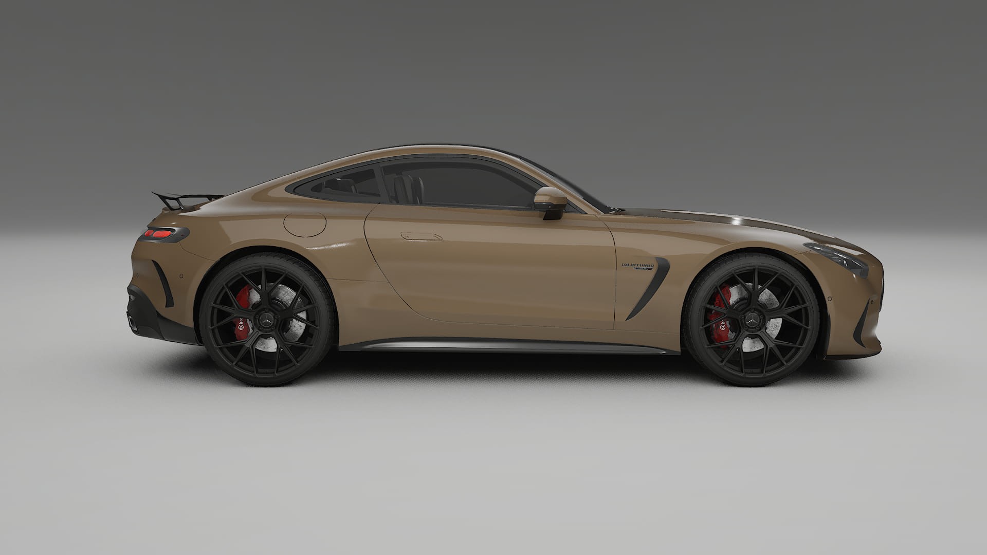 Mercedes AMG GT Coupe C192 Film de Protecție pentru Vopsea TPU | SAHARA PPF cu Schimbare de Culoare – Kit Complet Predecupat