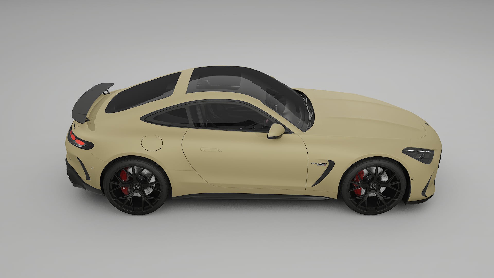 Mercedes AMG GT Coupe C192 Film de Protecție pentru Vopsea TPU | SAND PPF cu Schimbare de Culoare – Kit Complet Predecupat