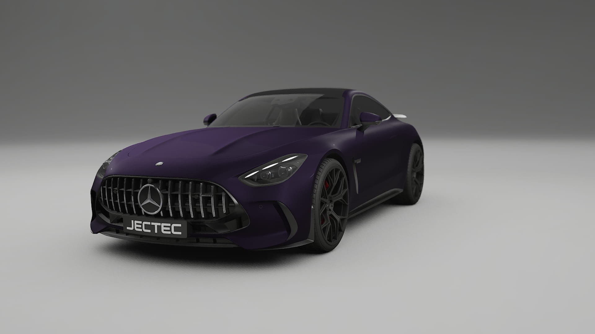 Mercedes AMG GT Coupe C192 Film de Protecție pentru Vopsea TPU | VIOLET PPF cu Schimbare de Culoare – Kit Complet Predecupat