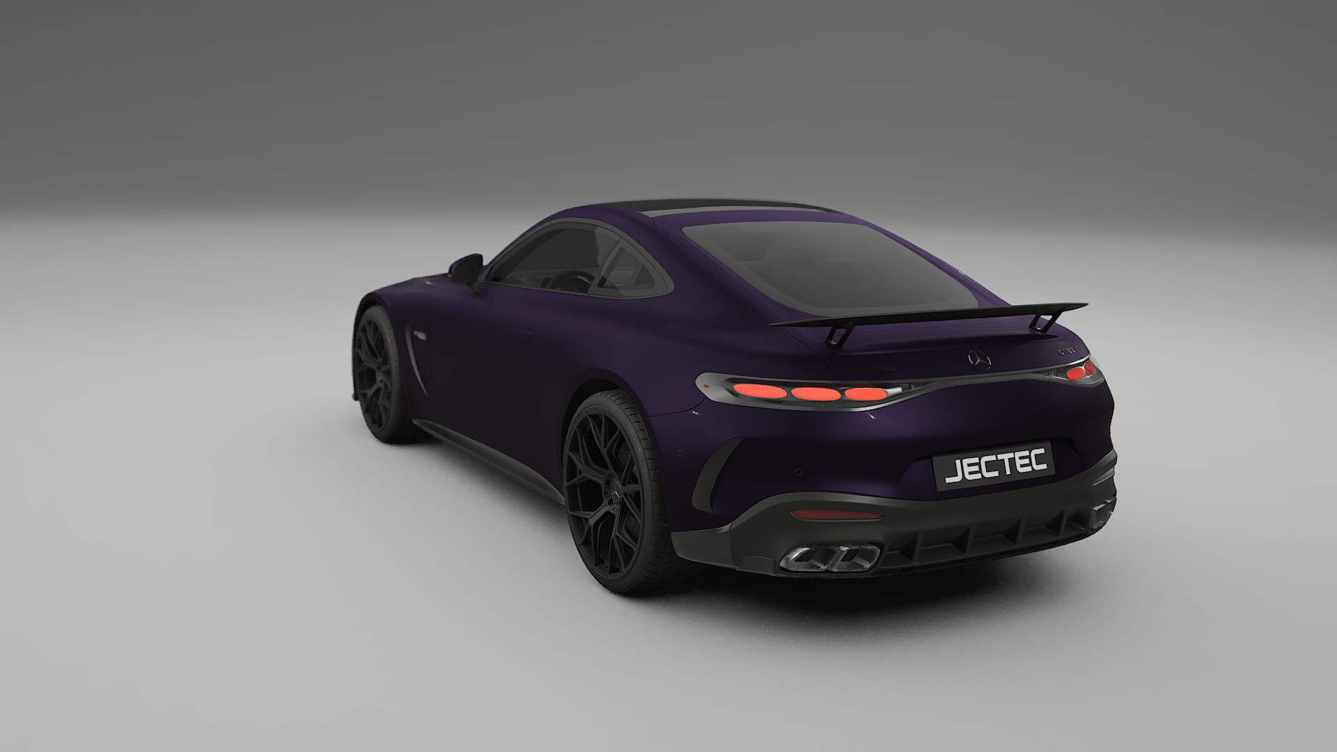 Mercedes AMG GT Coupe C192 Film de Protecție pentru Vopsea TPU | VIOLET PPF cu Schimbare de Culoare – Kit Complet Predecupat