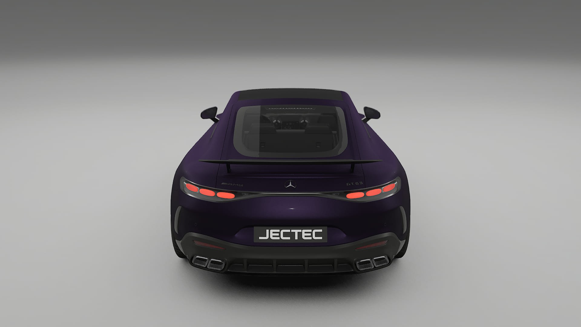 Mercedes AMG GT Coupe C192 Film de Protecție pentru Vopsea TPU | VIOLET PPF cu Schimbare de Culoare – Kit Complet Predecupat