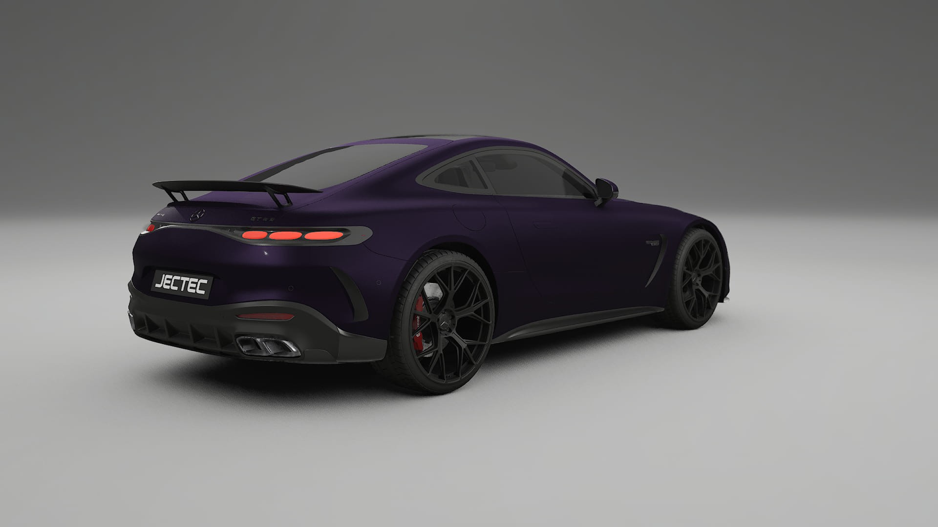 Mercedes AMG GT Coupe C192 Film de Protecție pentru Vopsea TPU | VIOLET PPF cu Schimbare de Culoare – Kit Complet Predecupat