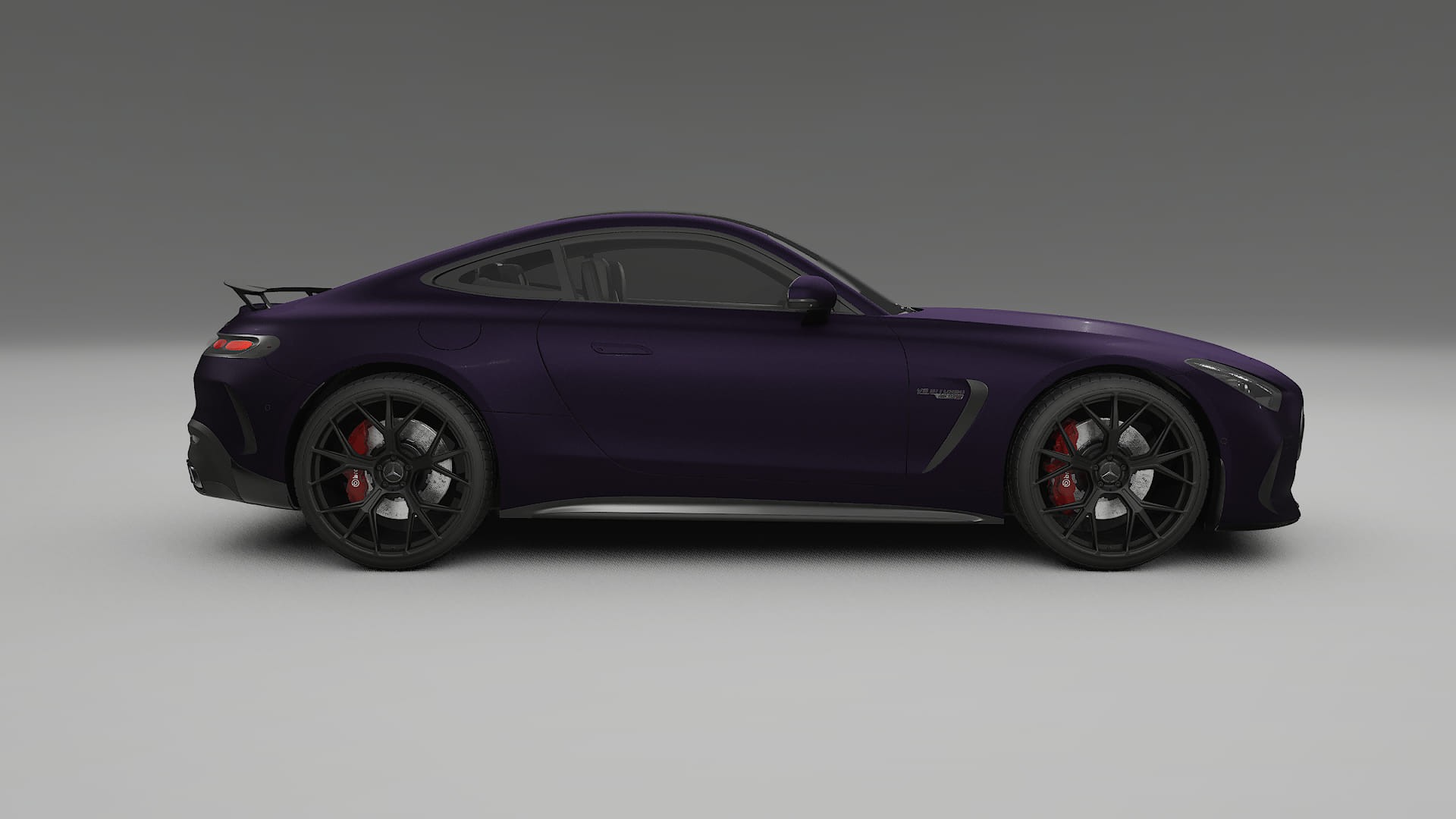 Mercedes AMG GT Coupe C192 Film de Protecție pentru Vopsea TPU | VIOLET PPF cu Schimbare de Culoare – Kit Complet Predecupat
